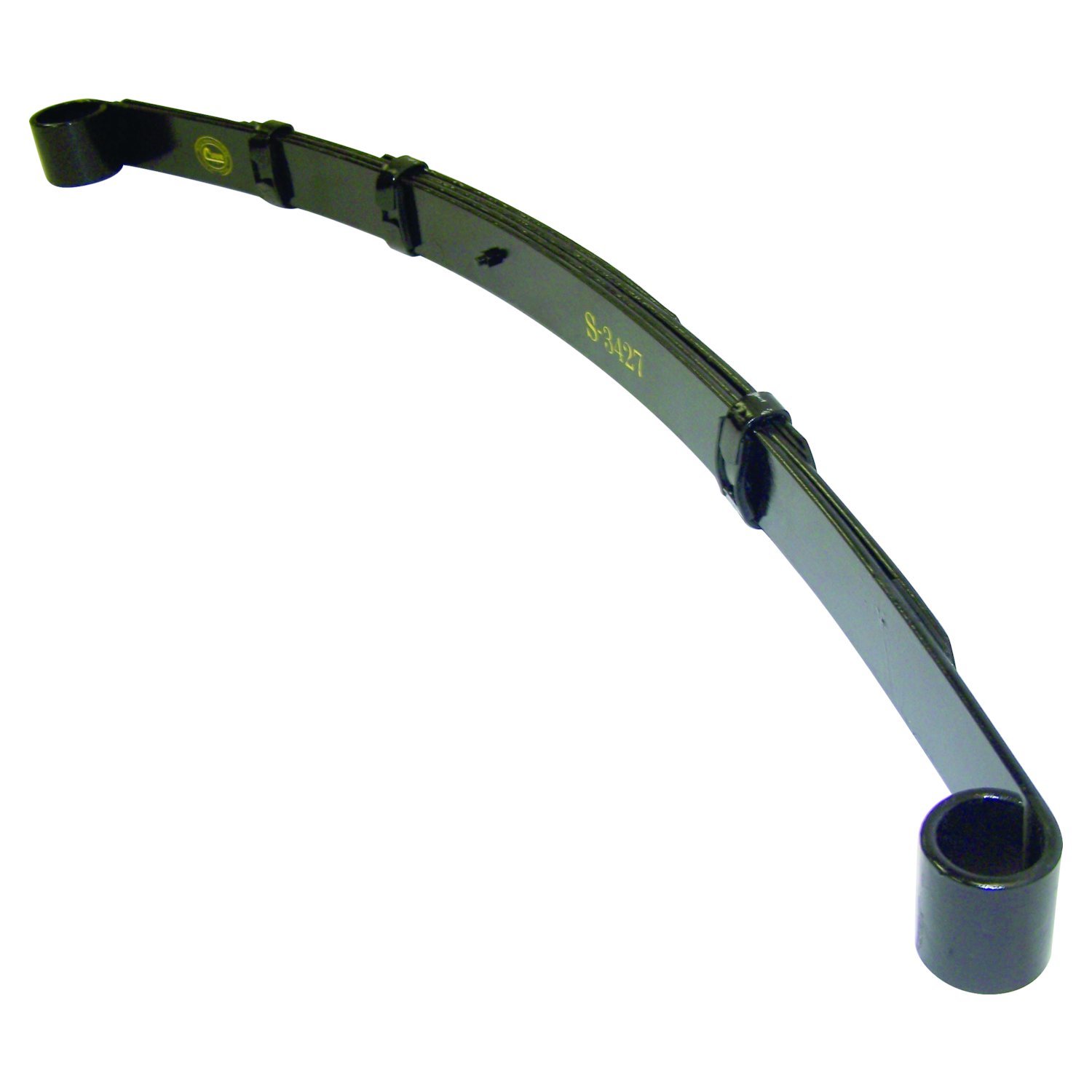 Crown Automotive Jeep Replacement 52000051 - 4-Leaf Standard Duty Leaf Spring for 1984-2001 Jeep XJ Cherokee, Bushings Incl