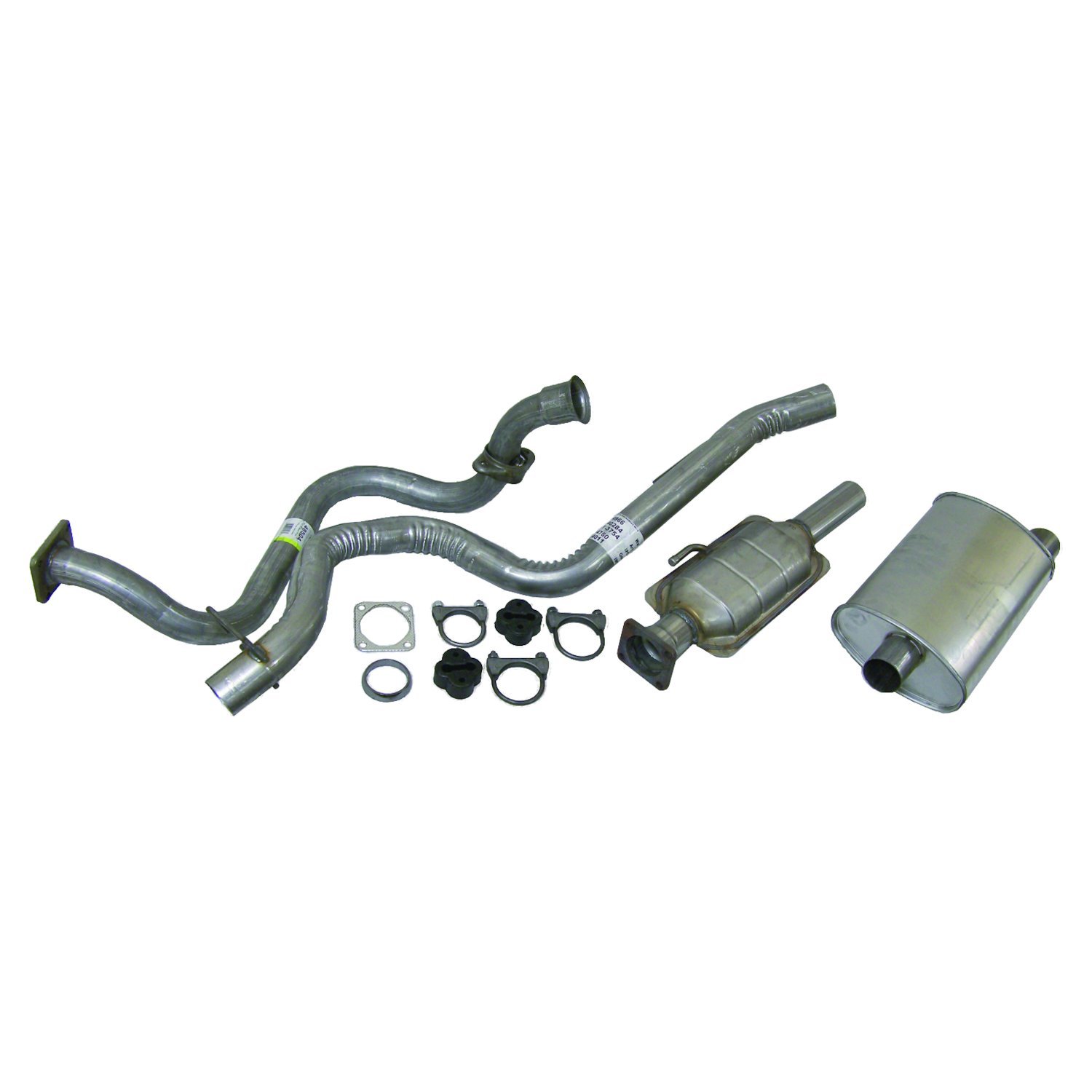 Crown Automotive Jeep Replacement 52006626K - Exhaust Kit for 1991-1992 Jeep YJ Wrangler w/ 4.0L Engine