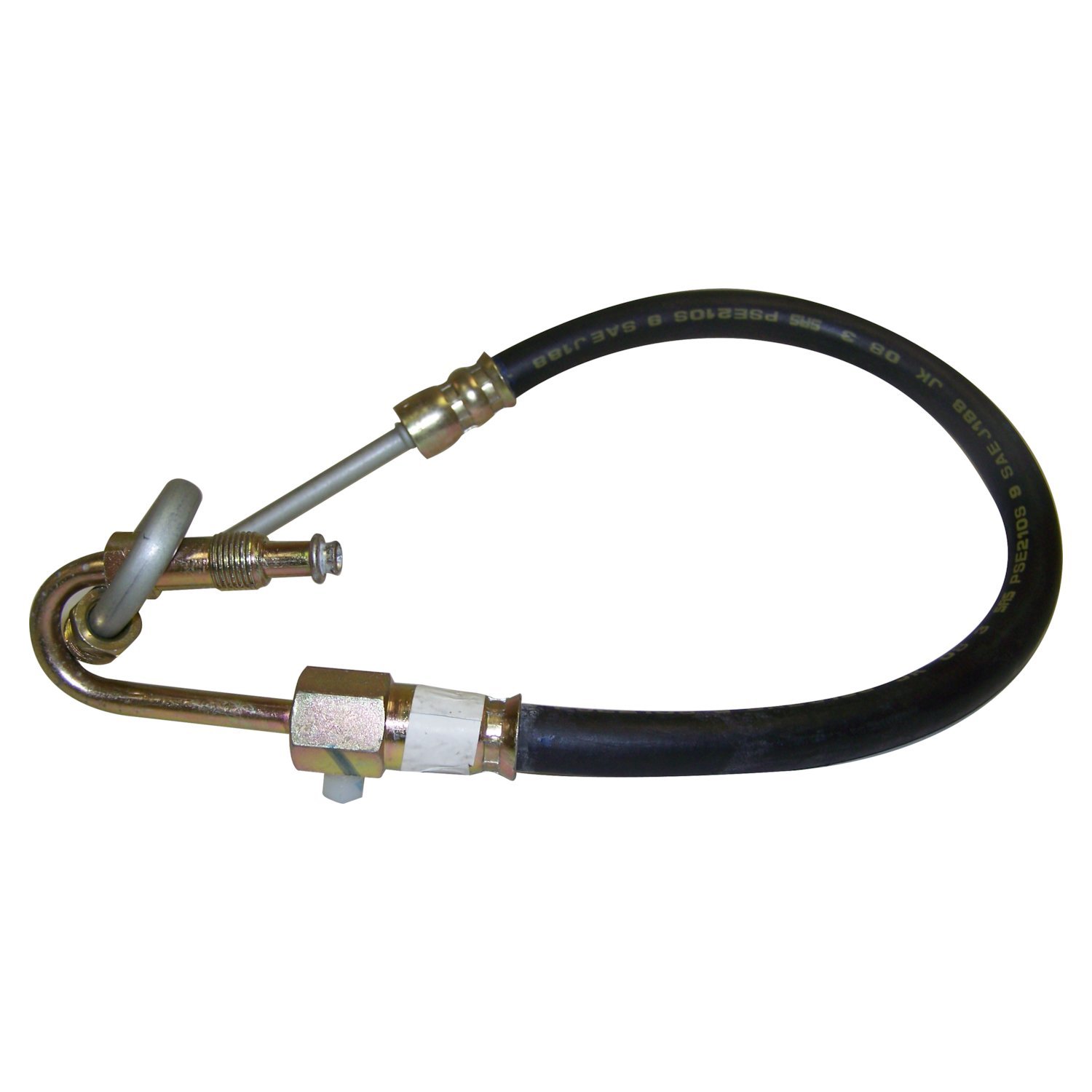 Crown Automotive Jeep Replacement 52038014 - Power Steering Pressure Hose for 1991-1995 Jeep YJ Wrangler w/ 2.5L Engine Crown Automotive Jeep Replacement 52038014 - Power Steering Pressure Hose for 1991-1995 Jeep YJ Wrangler w/ 2.5L Engine