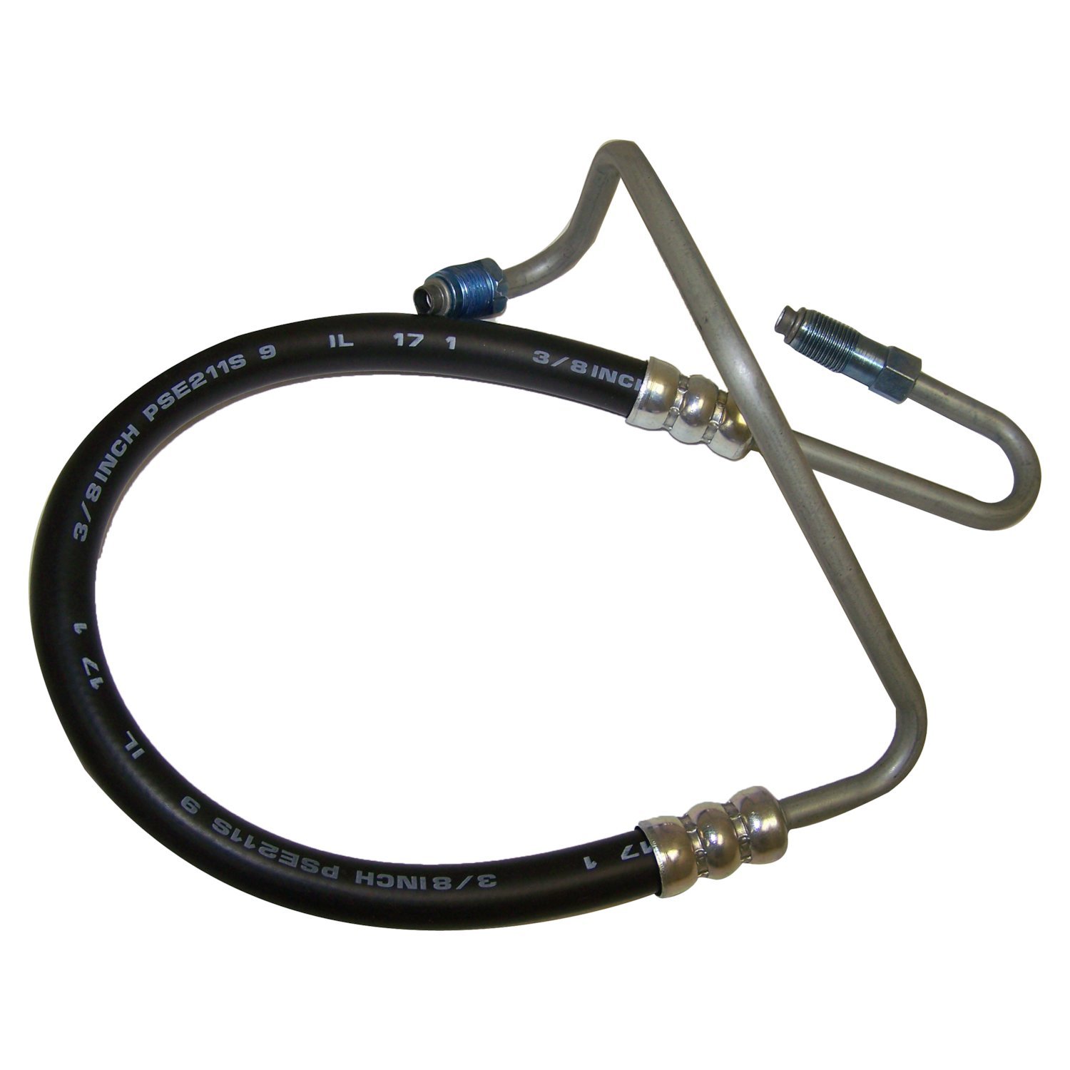 Crown Automotive Jeep Replacement 52037644 - Power Steering Pressure Hose for 1991-1995 Jeep YJ Wrangler w/ 4.0L Engine