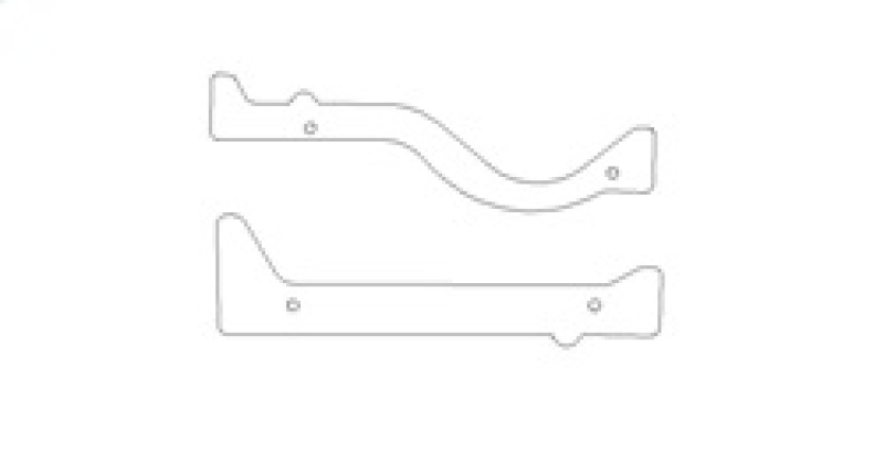 Cometic C5556-047 - Chrysler Magnum V8 .047in Fiber Intake End Seals Kit - Front & Rear Crossovers Cometic C5556-047 - Chrysler Magnum V8 .047in Fiber Intake End Seals Kit - Front & Rear Crossovers