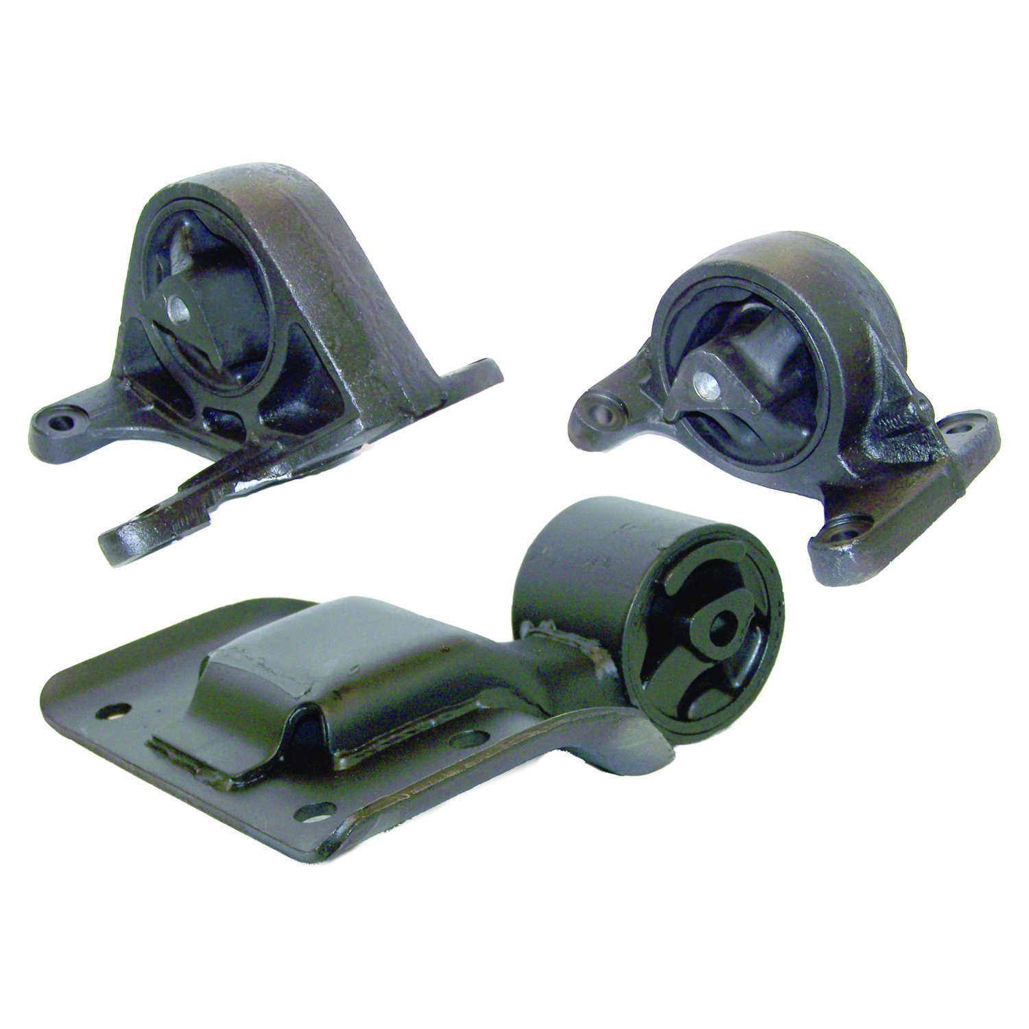 Crown Automotive Jeep Replacement 52059226KL - Engine Mount Kit for Select 03-05 Jeep KJ Liberty w/ 3.7L Engine Crown Automotive Jeep Replacement 52059226KL - Engine Mount Kit for Select 03-05 Jeep KJ Liberty w/ 3.7L Engine