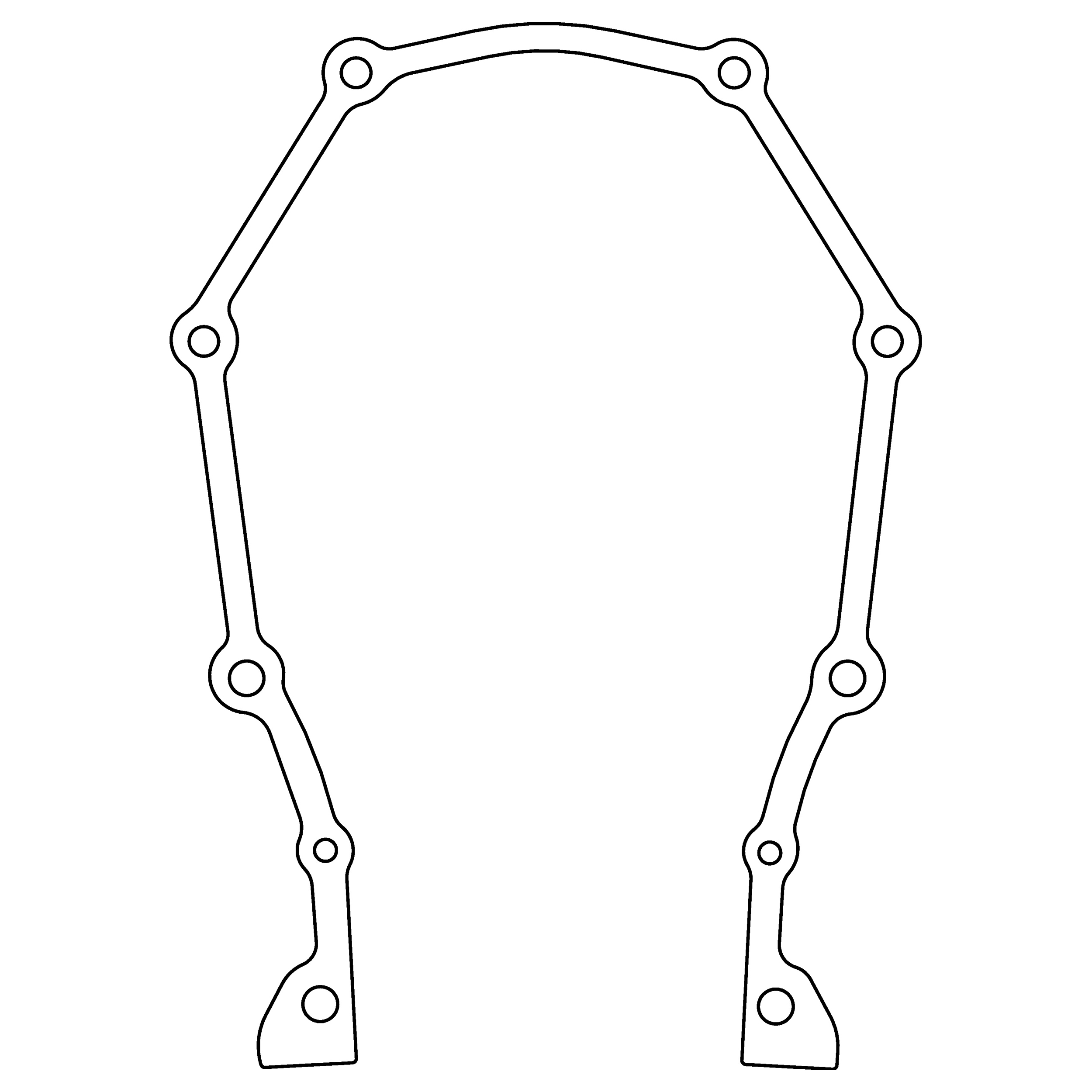 Cometic C5605-032 - Chrysler Gen-2 Hemi .032in AFM Timing Cover Gasket Cometic C5605-032 - Chrysler Gen-2 Hemi .032in AFM Timing Cover Gasket