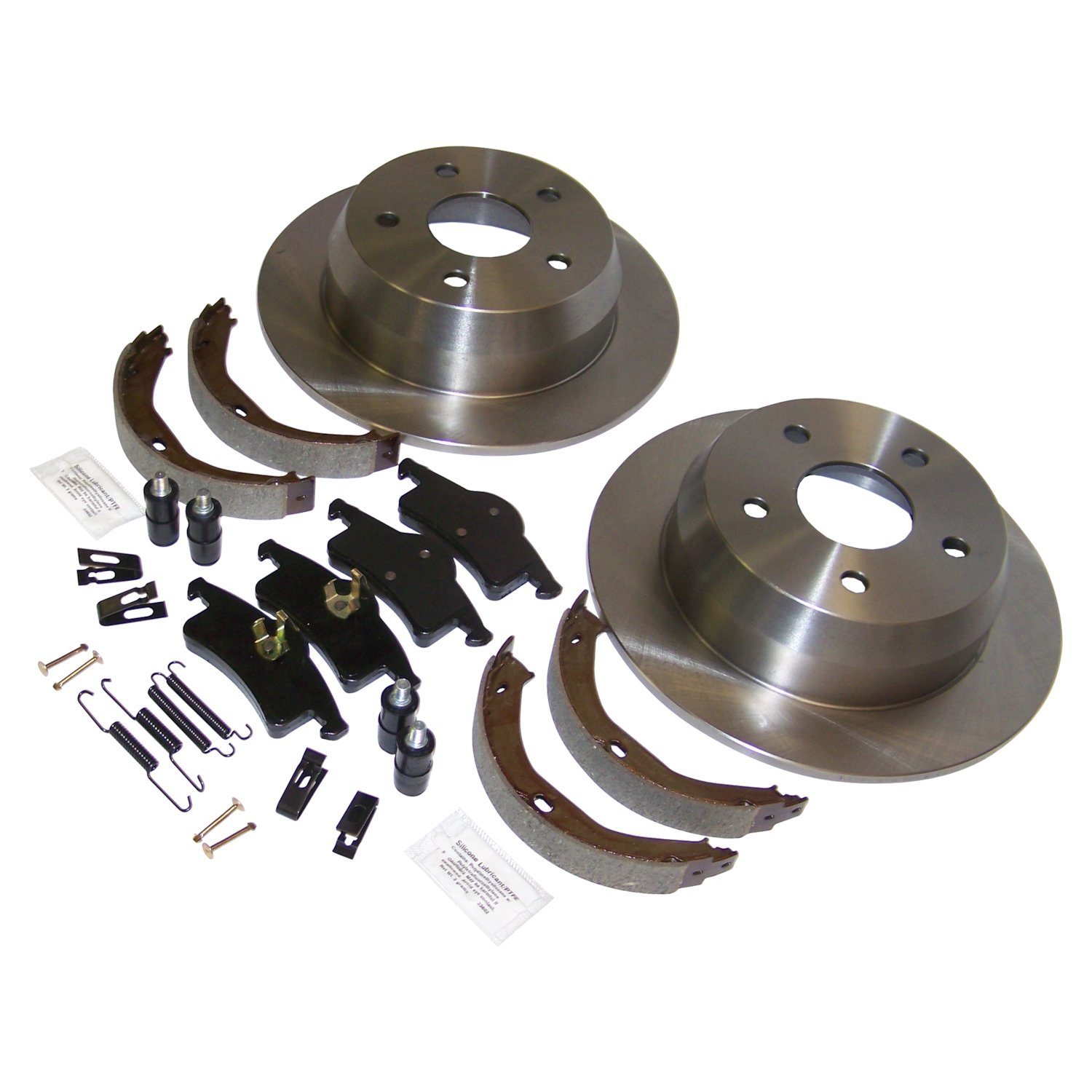 Crown Automotive Jeep Replacement 52098666K - Rear Disc Brake Service Kit 1999-2004 WJ, WG Jeep Grand Cherokee