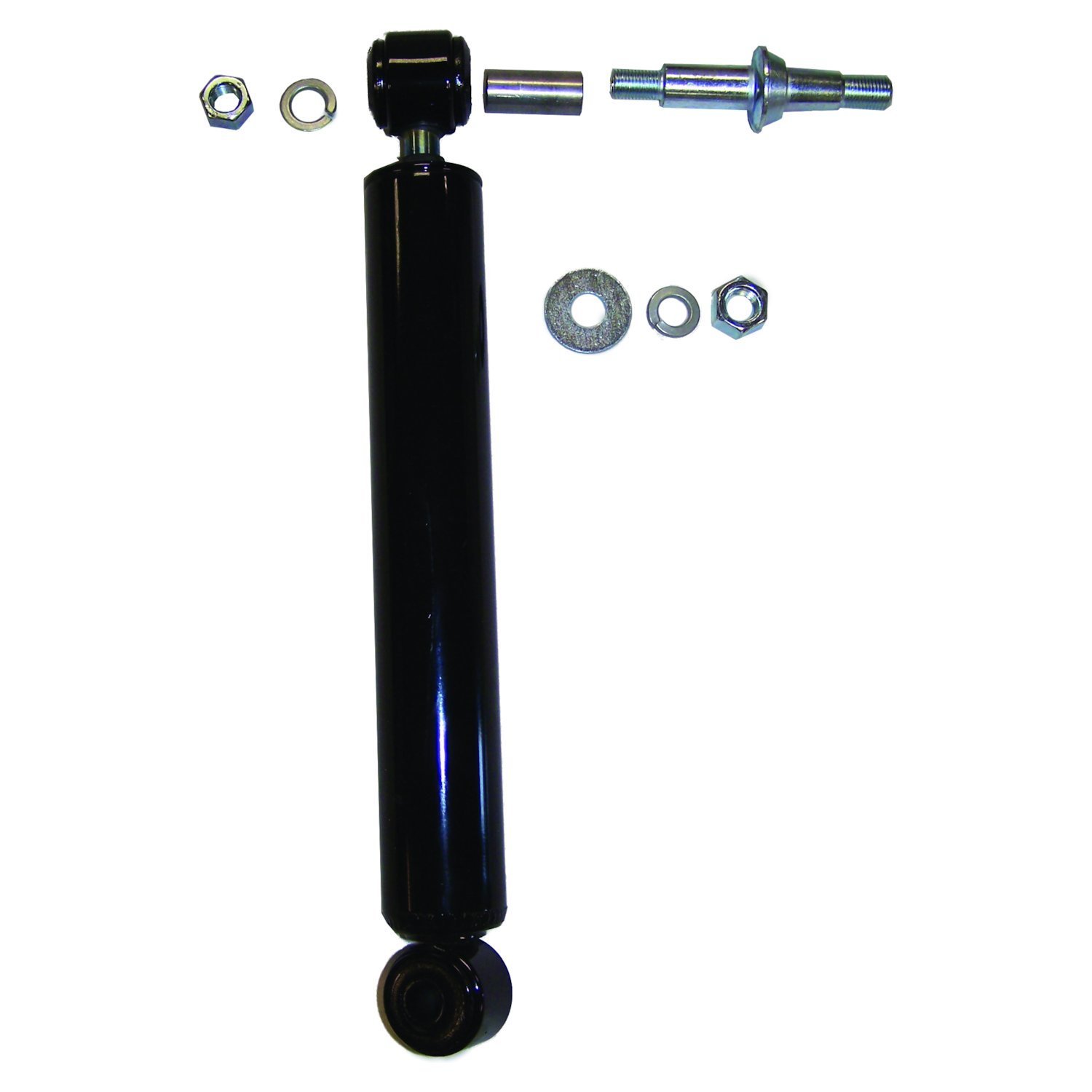 Crown Automotive Jeep Replacement 52087827 - Steering Stabilizer for Select Jeep 84-06 TJ, YJ, ZJ, XJ, MJ, Includes Hardware Crown Automotive Jeep Replacement 52087827 - Steering Stabilizer for Select Jeep 84-06 TJ, YJ, ZJ, XJ, MJ, Includes Hardware