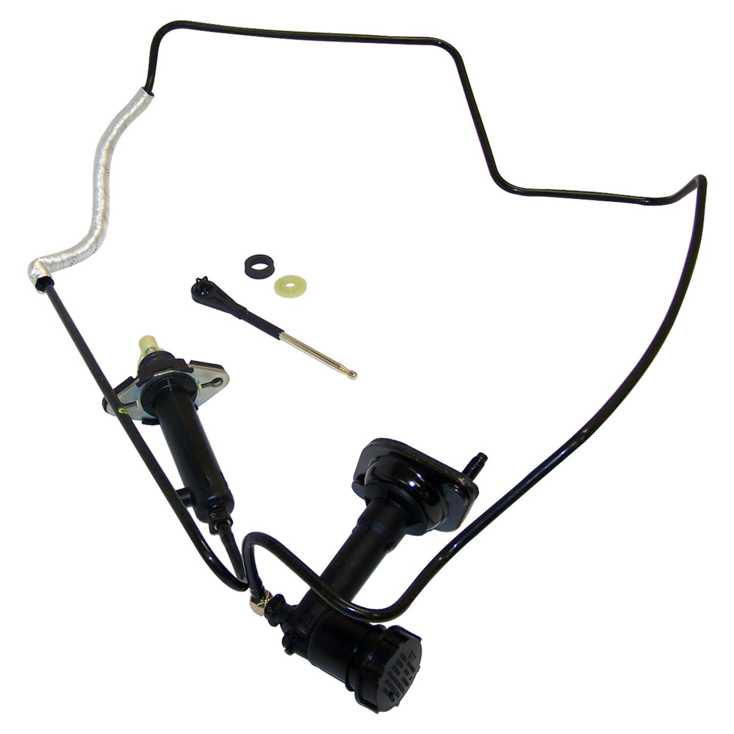 Crown Automotive Jeep Replacement 52107653AC - Clutch Hydraulic Assembly for 02 Jeep TJ Wrangler w/ RHD, w/ 2.5, 4.0L Engines