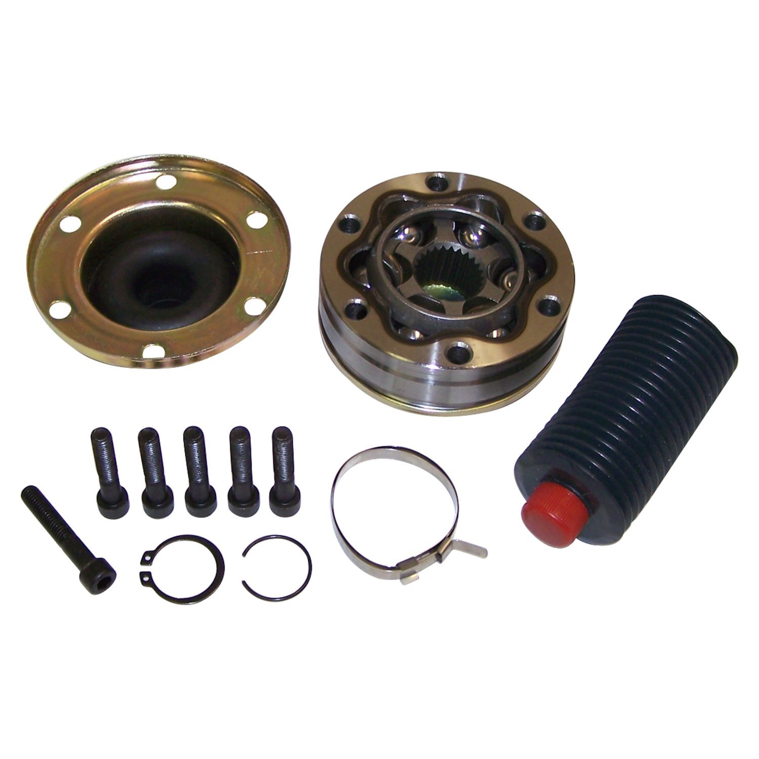 Crown Automotive Jeep Replacement 520994RRK - Front CV Joint Repair Kit for 99-04 Jeep WJ, WG Grand Cherokee, 02-07 KJ Liberty Crown Automotive Jeep Replacement 520994RRK - Front CV Joint Repair Kit for 99-04 Jeep WJ, WG Grand Cherokee, 02-07 KJ Liberty