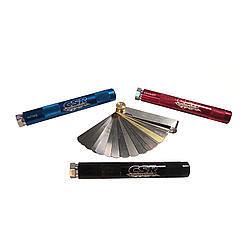 CSR Performance 310 - Feeler Gauge - Straight - SAE / Metric Sizing - 2 Handles - Steel - Natural - Kit