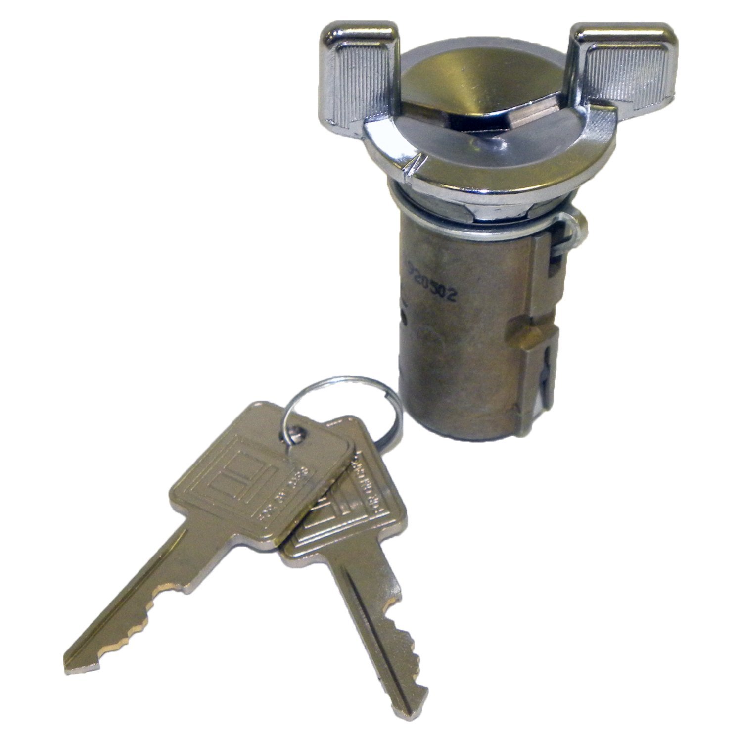 Crown Automotive Jeep Replacement 55026014 - Coded Ignition Cylinder w/ 2 Keys for 84-91 Jeep CJs, YJ, XJ, MJ, SJ, J-Series Crown Automotive Jeep Replacement 55026014 - Coded Ignition Cylinder w/ 2 Keys for 84-91 Jeep CJs, YJ, XJ, MJ, SJ, J-Series
