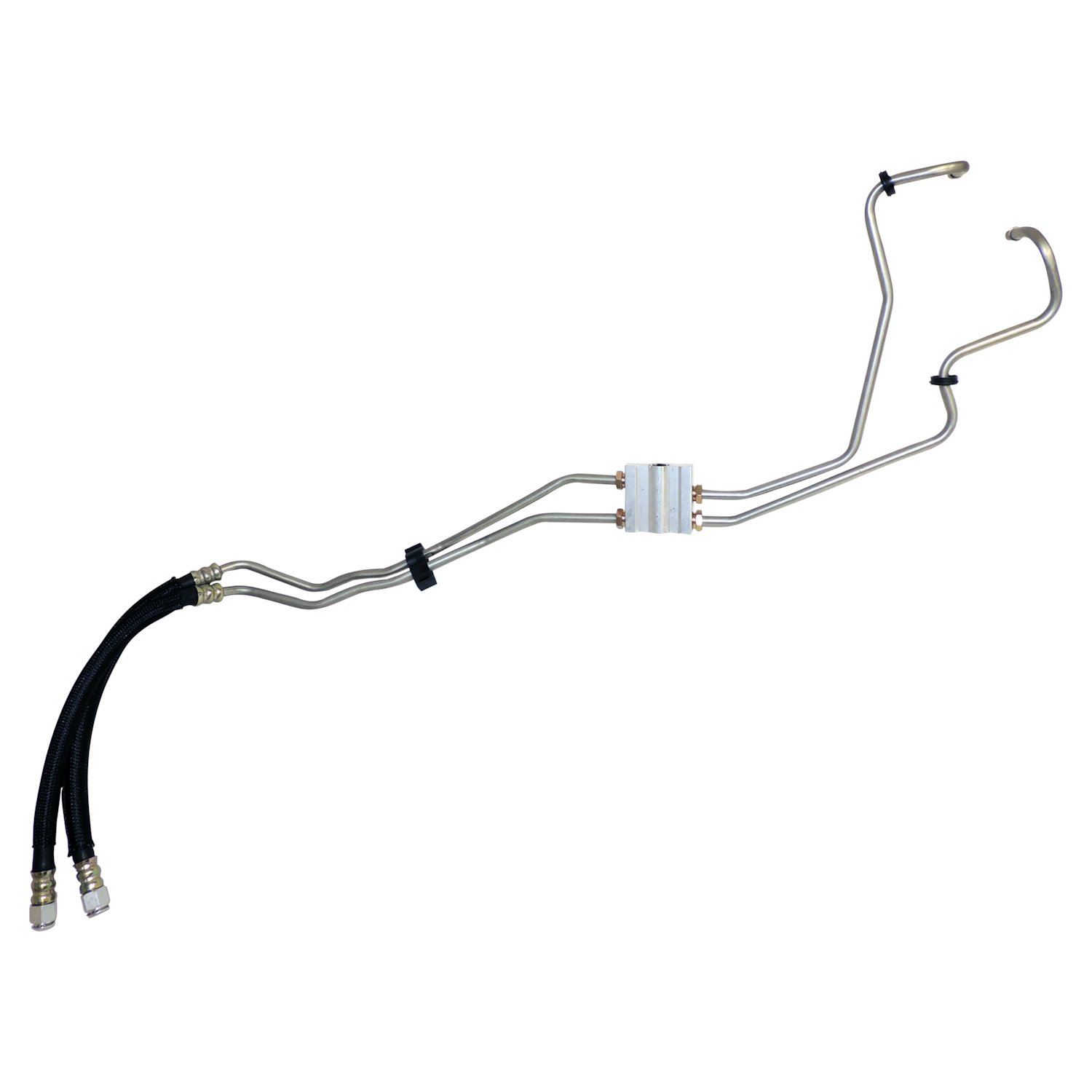 Crown Automotive Jeep Replacement 55037841AK - Transmission Cooler Supply & Return Hose Set for 08-12 Jeep KK Liberty w/ 42RLE