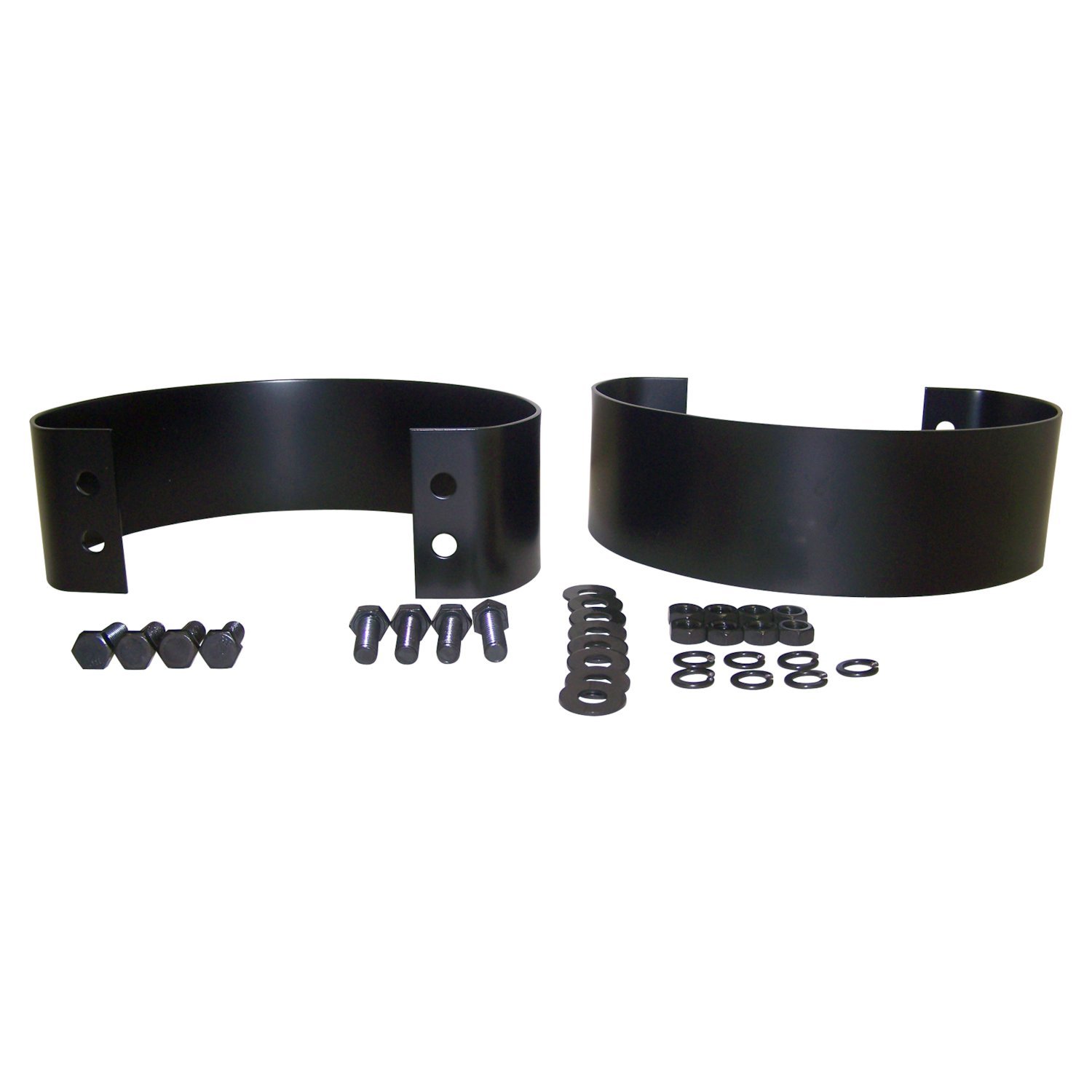 Crown Automotive Jeep Replacement 5355457K - Set of 2 Black Bumperettes for 87-95 Jeep YJ Wrangler & 76-86 Jeep CJ-5, 7, 8 Crown Automotive Jeep Replacement 5355457K - Set of 2 Black Bumperettes for 87-95 Jeep YJ Wrangler & 76-86 Jeep CJ-5, 7, 8