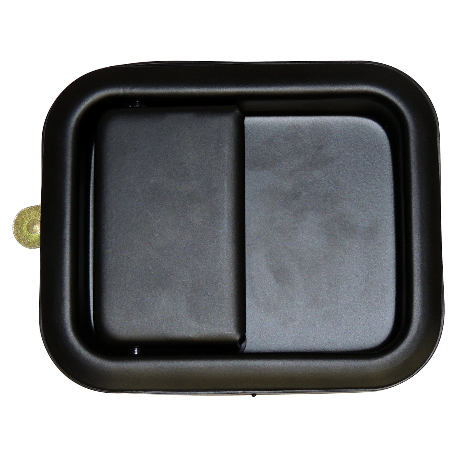 Crown Automotive Jeep Replacement 55076223 - Black Exterior Door Handle for 81-06 Jeep CJs, YJ, TJ w/ Full Steel Doors