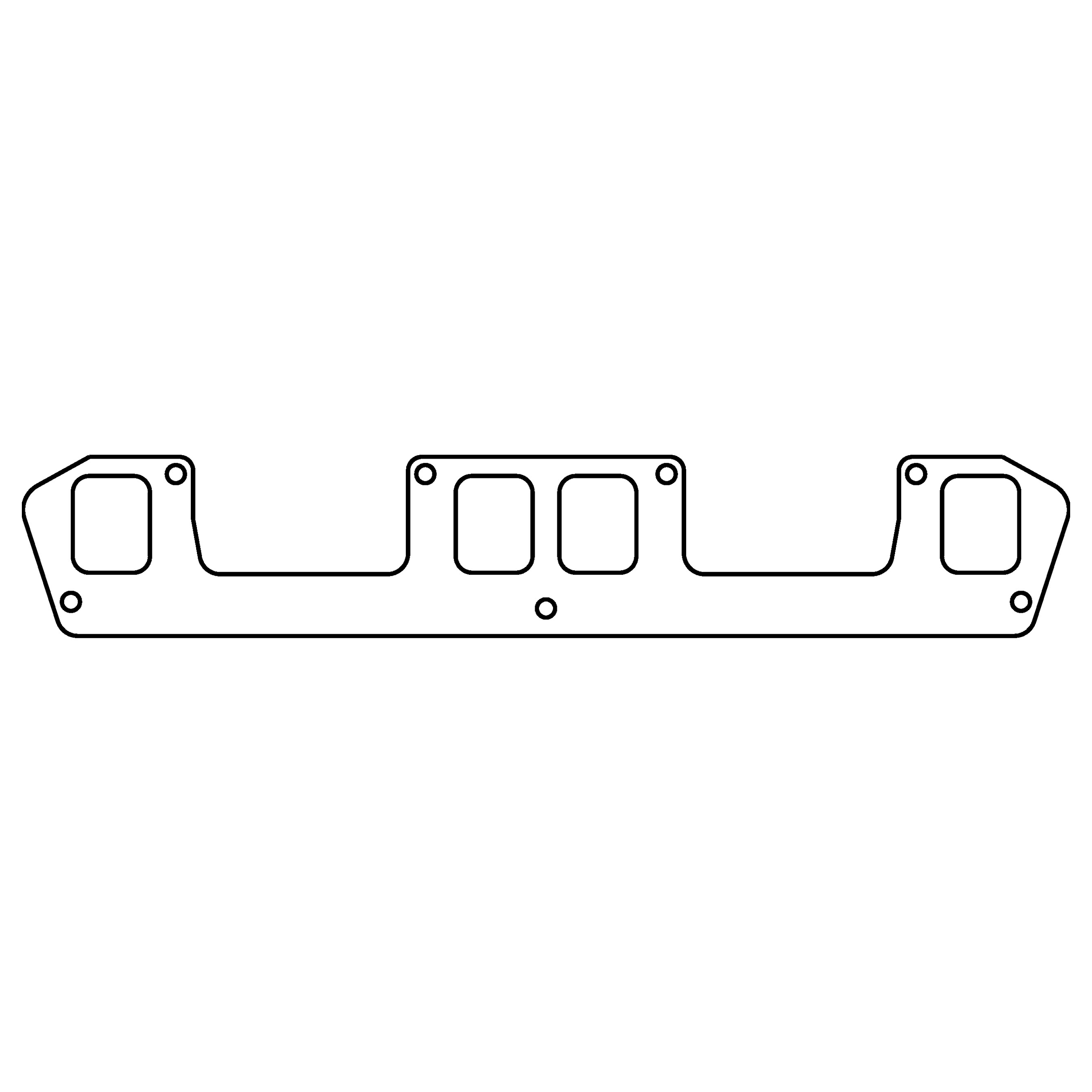 Cometic C5738 - Chrysler 5.2/5.9 Magnum V8 .042in AM Exhaust Manifold Gasket Cometic C5738 - Chrysler 5.2/5.9 Magnum V8 .042in AM Exhaust Manifold Gasket
