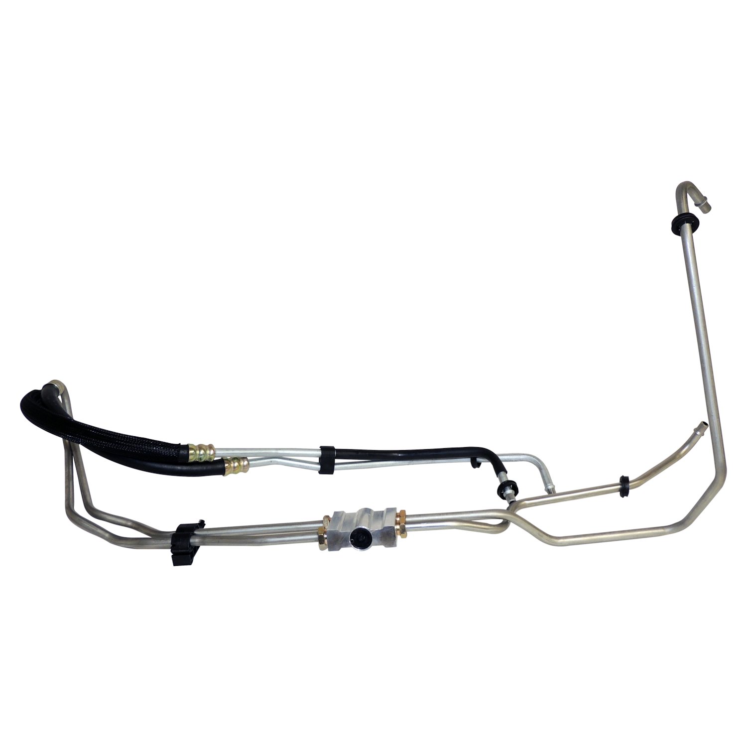 Crown Automotive Jeep Replacement 55111450AE - Transmission Cooler Supply & Return Hose Set for Select 12-18 Jeep JK Wrangler