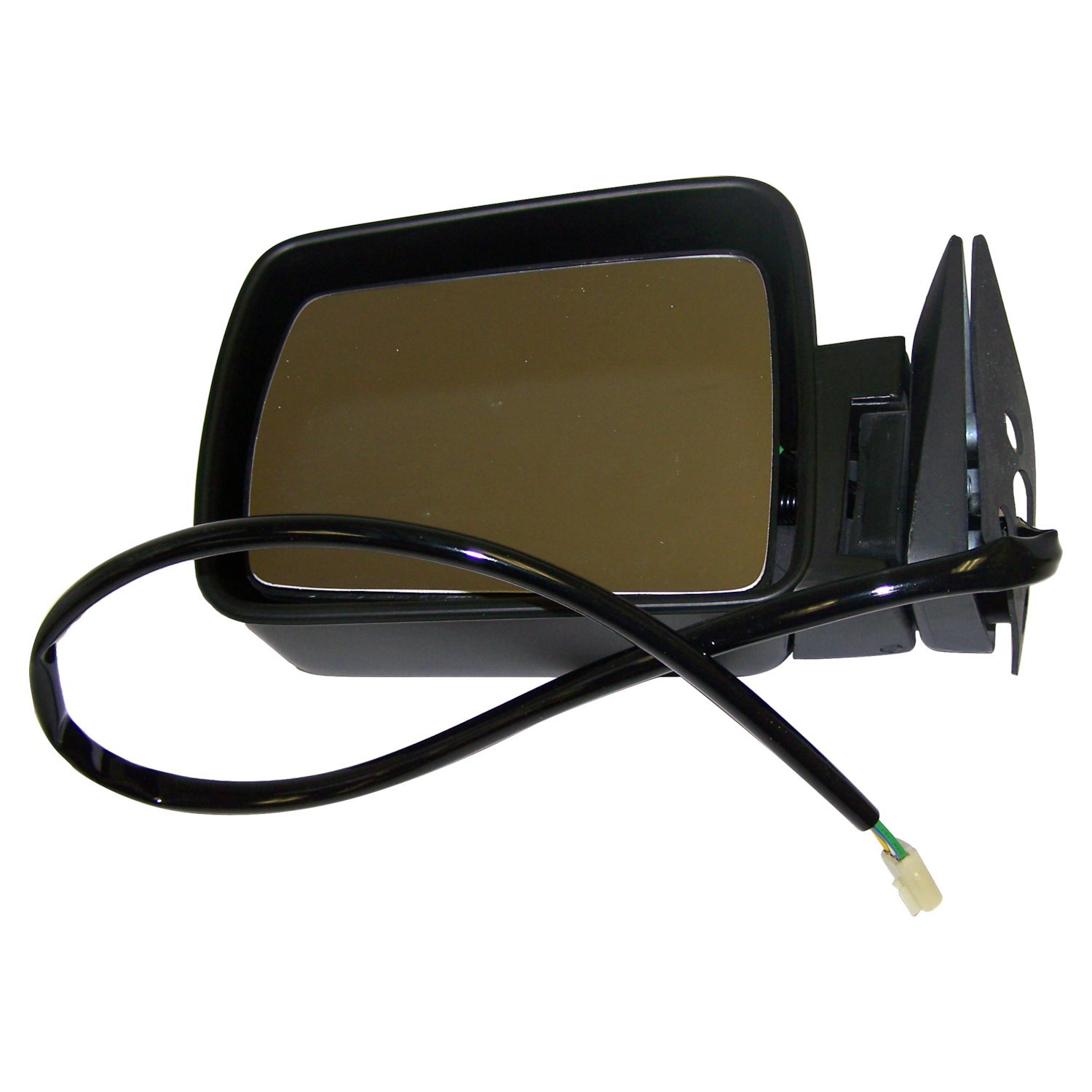 Crown Automotive Jeep Replacement 55075433 - Left Power, Folding Black Mirror for 1984-1996 Jeep XJ Cherokee, MJ Comanche Crown Automotive Jeep Replacement 55075433 - Left Power, Folding Black Mirror for 1984-1996 Jeep XJ Cherokee, MJ Comanche