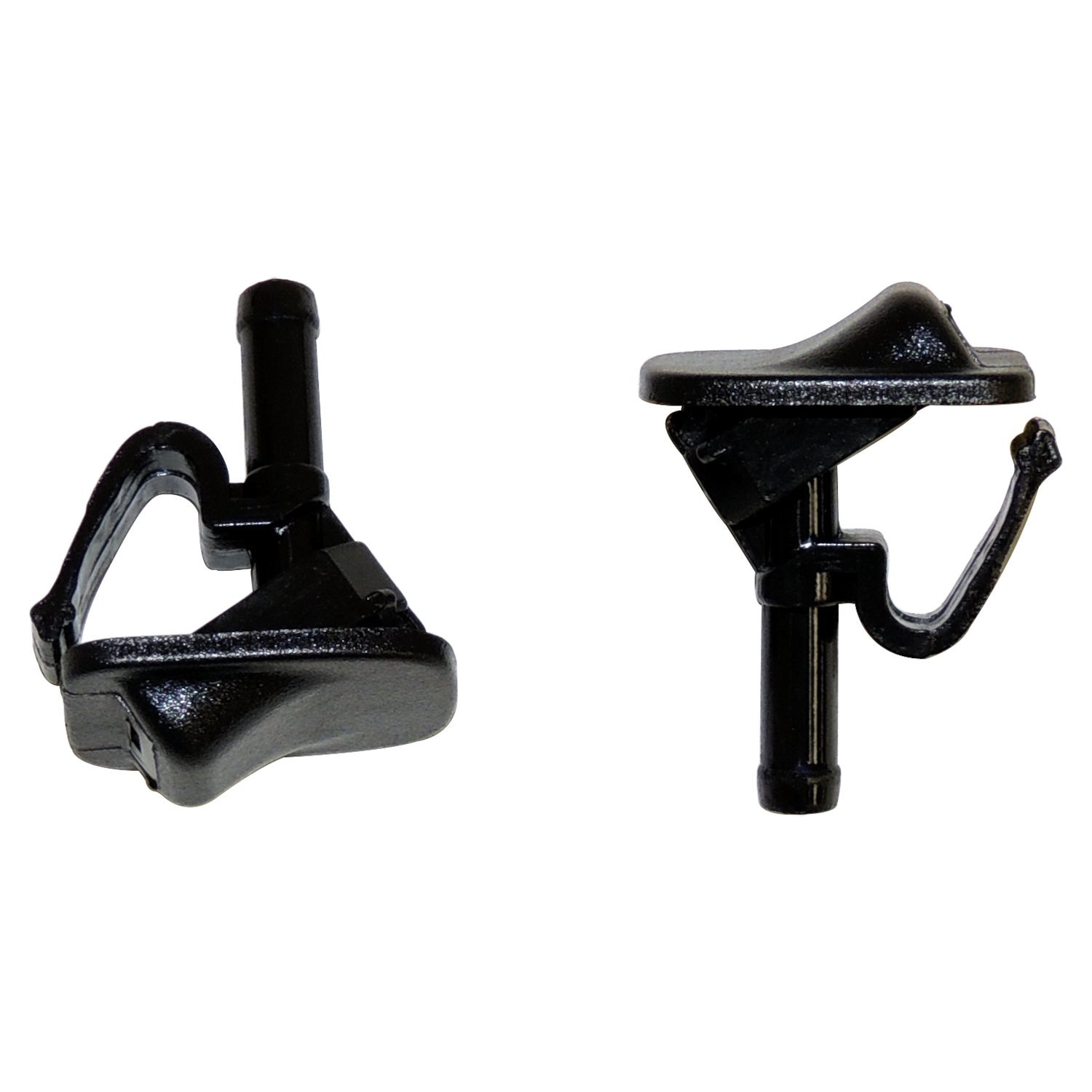 Crown Automotive Jeep Replacement 55156728K - Front Windshield Washer Nozzle Set for Jeep 2001-2012 TJ, JK Wrangler, L and R Crown Automotive Jeep Replacement 55156728K - Front Windshield Washer Nozzle Set for Jeep 2001-2012 TJ, JK Wrangler, L and R