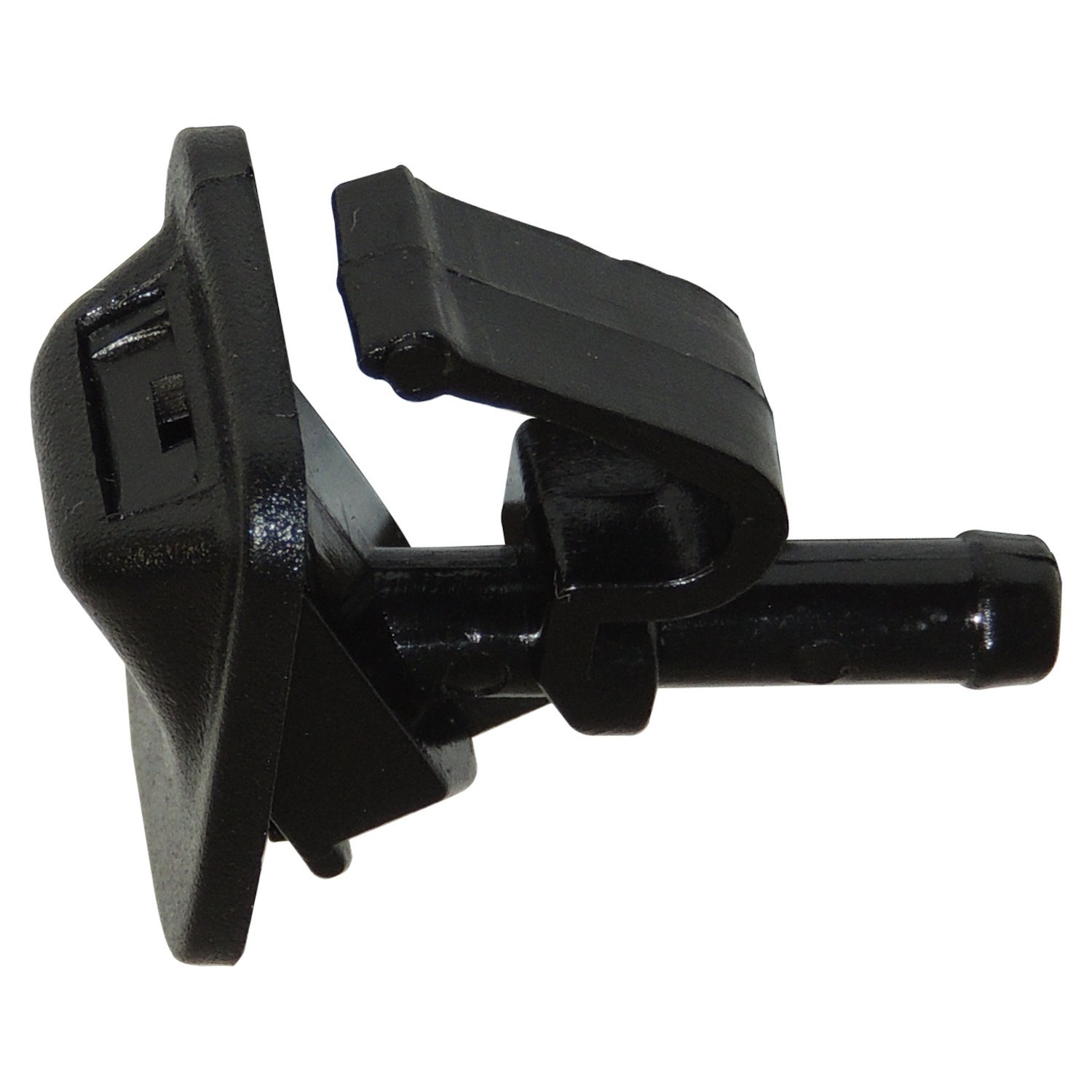 Crown Automotive Jeep Replacement 55156728AB - Front Windshield Washer Nozzle for 02-12 Jeep TJ, JK Wrangler, Left or Right Crown Automotive Jeep Replacement 55156728AB - Front Windshield Washer Nozzle for 02-12 Jeep TJ, JK Wrangler, Left or Right