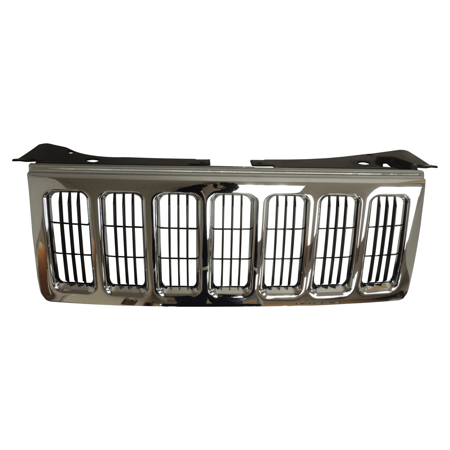 Crown Automotive Jeep Replacement 55156975AD - Chrome Grille for 2006-2010 Jeep XK Commander Crown Automotive Jeep Replacement 55156975AD - Chrome Grille for 2006-2010 Jeep XK Commander