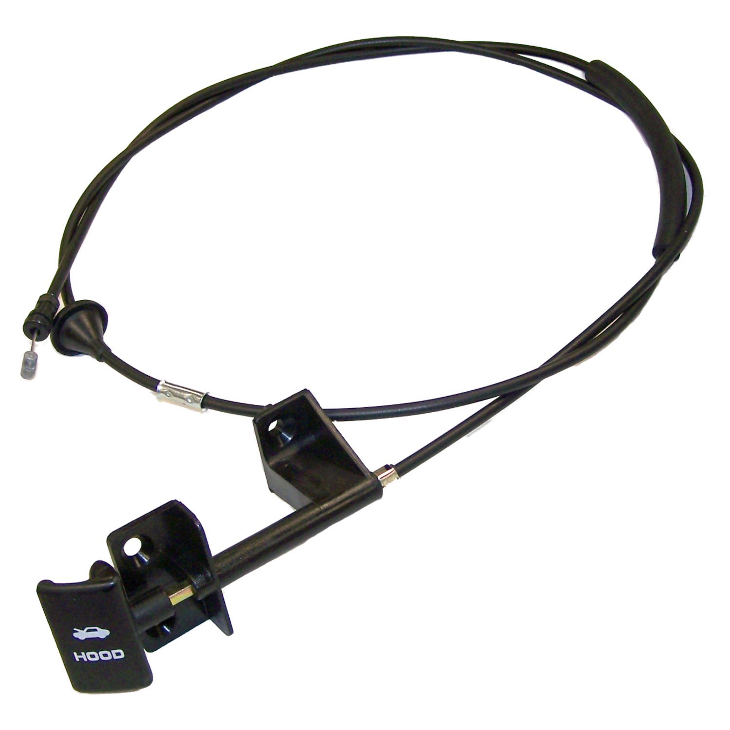 Crown Automotive Jeep Replacement 55235483AD - Hood Release Cable for 1997-2001 XJ Cherokee w/ LHD Crown Automotive Jeep Replacement 55235483AD - Hood Release Cable for 1997-2001 XJ Cherokee w/ LHD