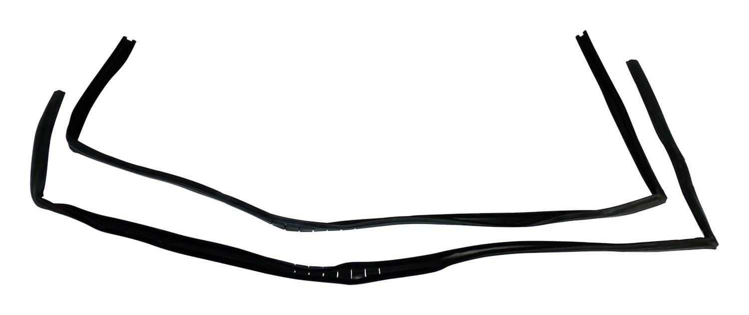 Crown Automotive Jeep Replacement 55395174K - Crown Door Glass Seal Kit for 1997-2006 Jeep TJ Wrangler w/ Full Steel Doors Crown Automotive Jeep Replacement 55395174K - Crown Door Glass Seal Kit for 1997-2006 Jeep TJ Wrangler w/ Full Steel Doors