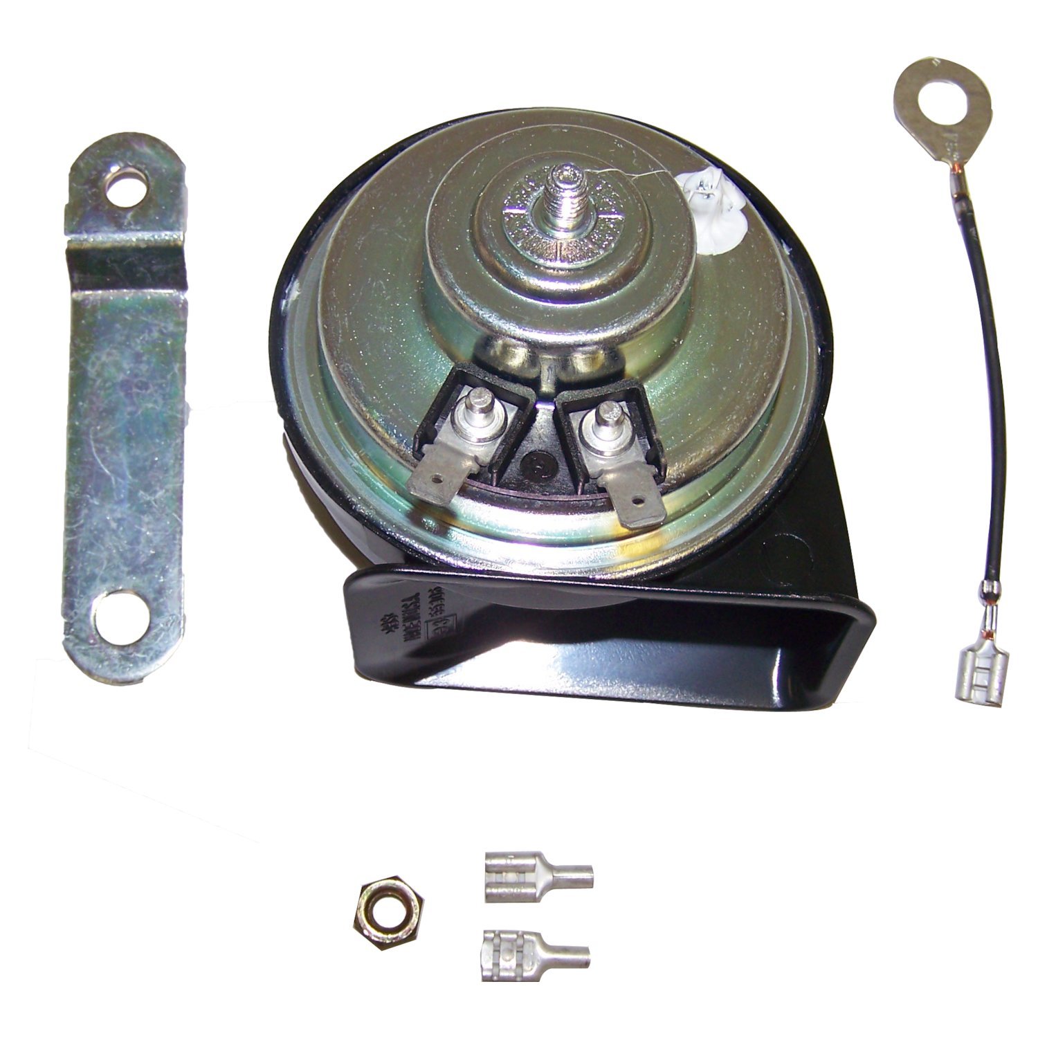 Crown Automotive Jeep Replacement 56007189 - High Pitch Horn for 93-98 Jeep ZJ Grand Cherokee and 94-01 Jeep XJ Cherokee