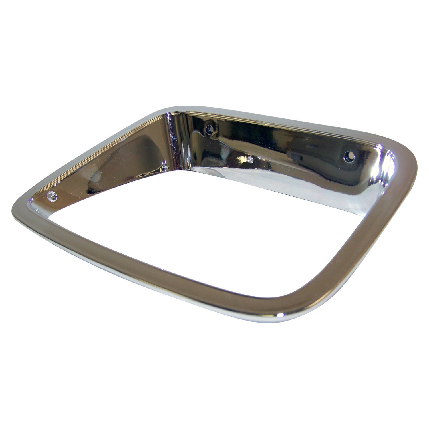 Crown Automotive Jeep Replacement 56003104 - Right Chrome Headlight Bezel for 1987-1995 Jeep YJ Wrangler, USA & Canada Crown Automotive Jeep Replacement 56003104 - Right Chrome Headlight Bezel for 1987-1995 Jeep YJ Wrangler, USA & Canada
