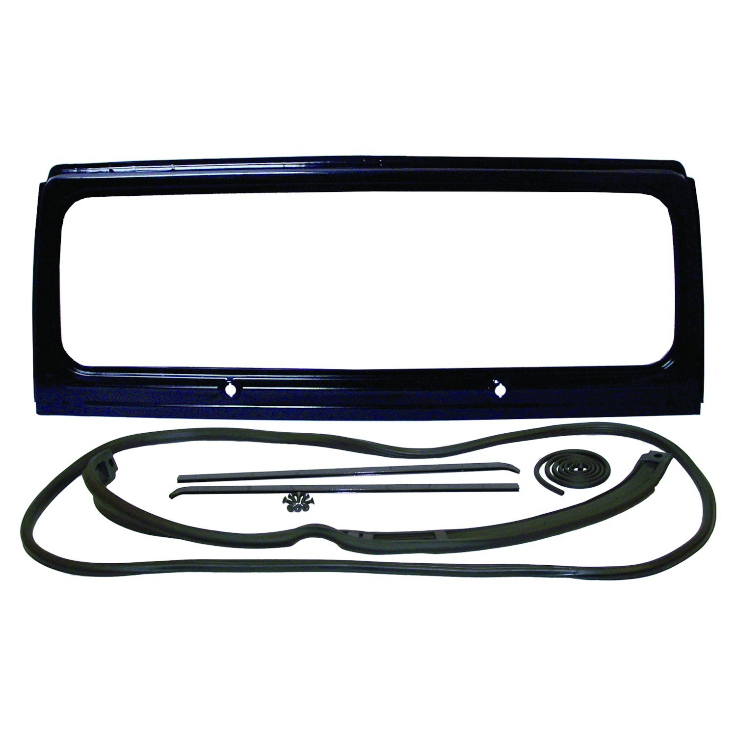 Crown Automotive Jeep Replacement 5758971K - Black Windshield Frame Kit for 1976-1986 Jeep CJ-5, CJ-7, CJ-8 Models