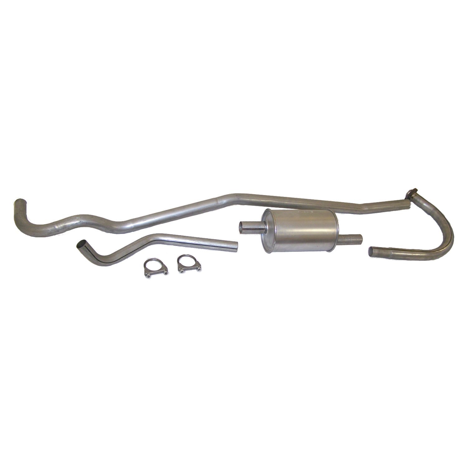 Crown Automotive Jeep Replacement 641878K - Exhaust Kit for Select 1946-1971 CJ-2A, CJ-3A, CJ-3B, CJ-6 w/ 4-134 Engines