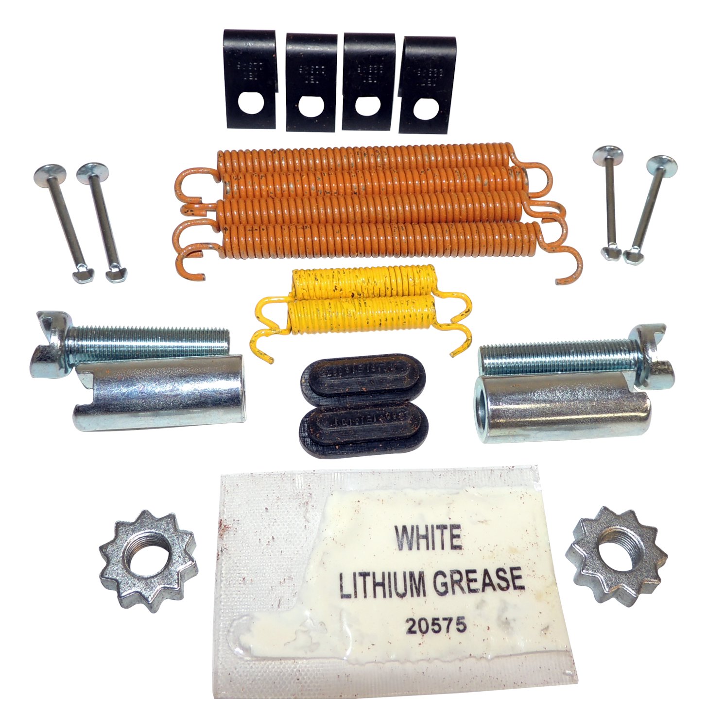 Crown Automotive Jeep Replacement 68003602MK - Crown Parking Brake Hardware Master Kit for 2007-2018 Jeep JK Wrangler & KK Liberty Crown Automotive Jeep Replacement 68003602MK - Crown Parking Brake Hardware Master Kit for 2007-2018 Jeep JK Wrangler & KK Liberty