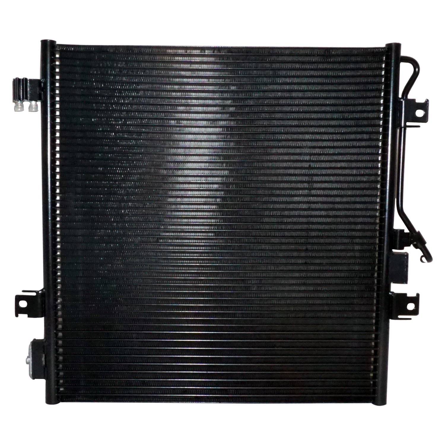 Crown Automotive Jeep Replacement 68033237AB - A/C Condenser & Transmission Cooler for Select 08-12 Jeep KK Liberty w/ Auto Crown Automotive Jeep Replacement 68033237AB - A/C Condenser & Transmission Cooler for Select 08-12 Jeep KK Liberty w/ Auto