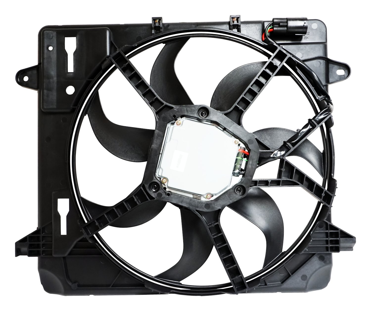 Crown Automotive Jeep Replacement 68143894AB - Cooling Fan Module for 2012-2018 Jeep JK Wrangler w/ 3.0L Gas, 3.6L Engines