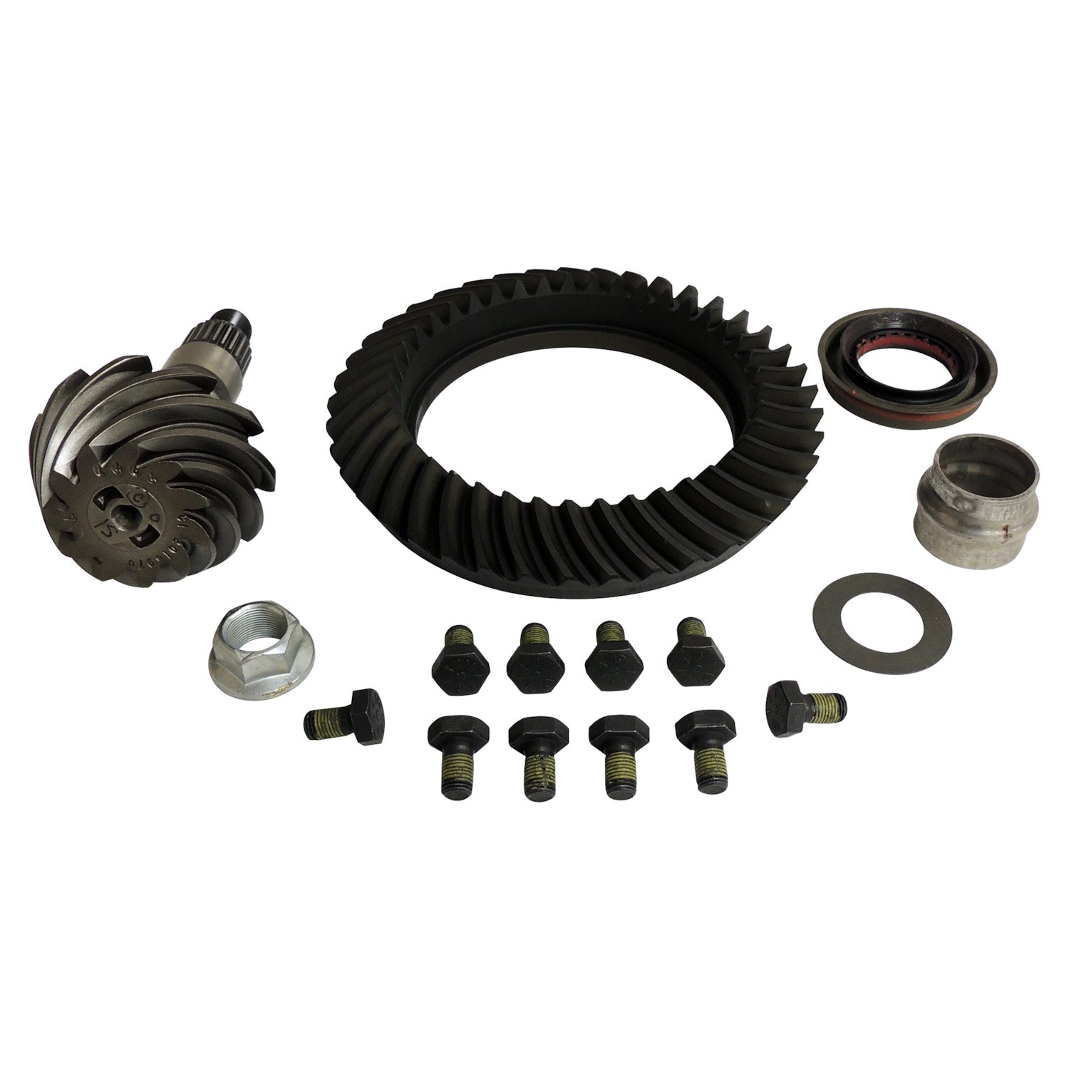 Crown Automotive Jeep Replacement 68088918AA - Dana 44 Front Axle Ring & Pinion Kit for 07-18 Jeep JK Wrangler, 3.73 Ratio