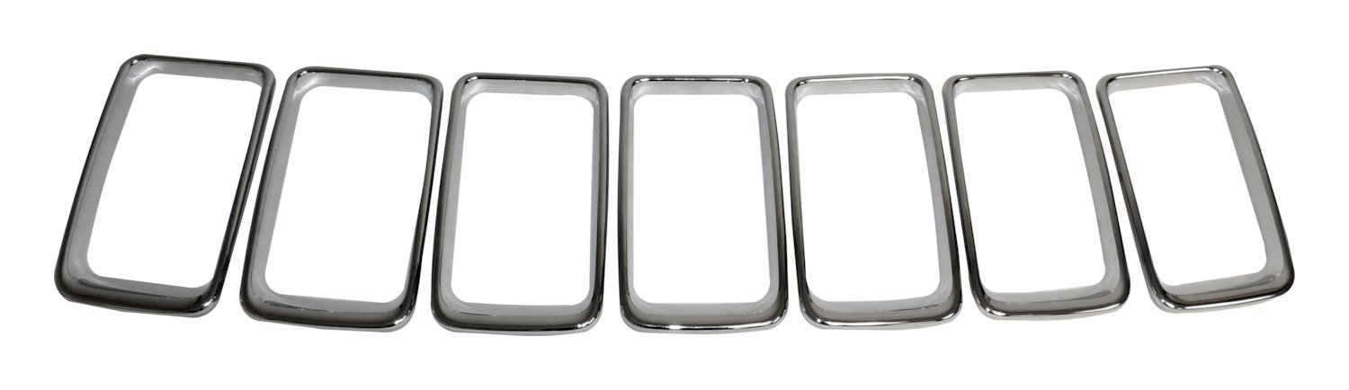 Crown Automotive Jeep Replacement 68227779AA - Crown Polished Chrome Grille Insert Set for 2014-2016 Jeep WK Grand Cherokee Crown Automotive Jeep Replacement 68227779AA - Crown Polished Chrome Grille Insert Set for 2014-2016 Jeep WK Grand Cherokee