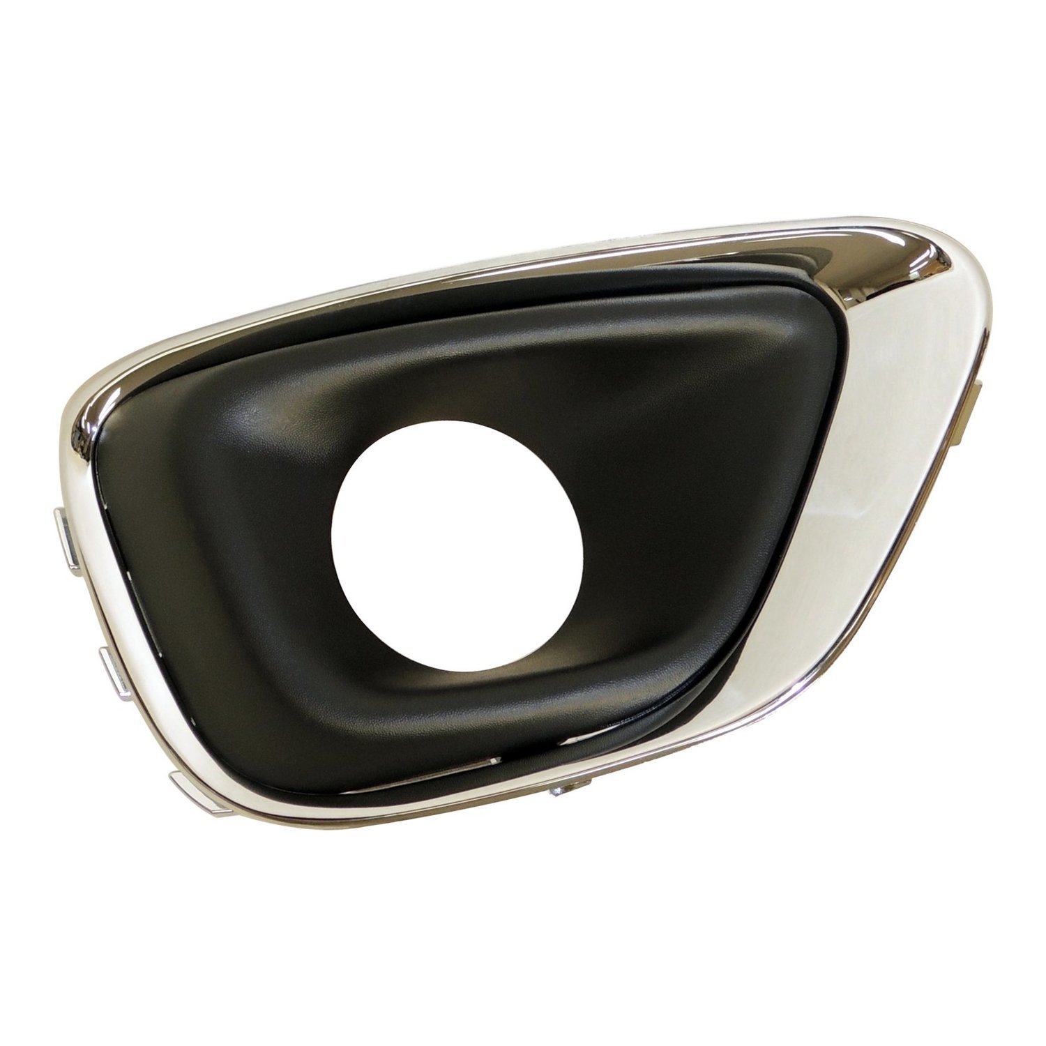 Crown Automotive Jeep Replacement 68213204AA - Right Chrome Fog Lamp Bezel for 2014-2017 Jeep MK Compass