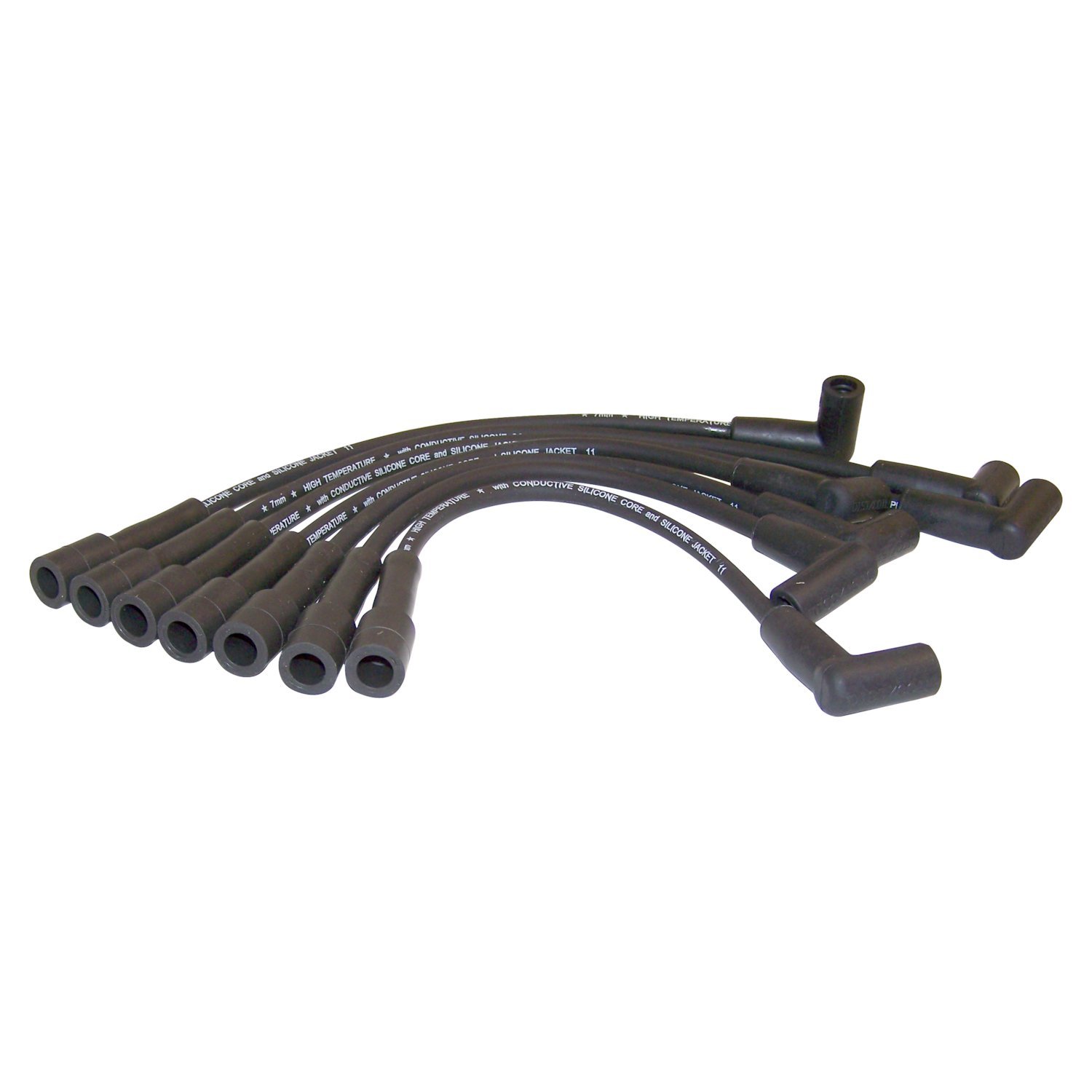 Crown Automotive Jeep Replacement 83300156 - Ignition Wire Set for 1987-1990 Jeep XJ Cherokee, MJ Comanche w/ 4.0L Engine Crown Automotive Jeep Replacement 83300156 - Ignition Wire Set for 1987-1990 Jeep XJ Cherokee, MJ Comanche w/ 4.0L Engine