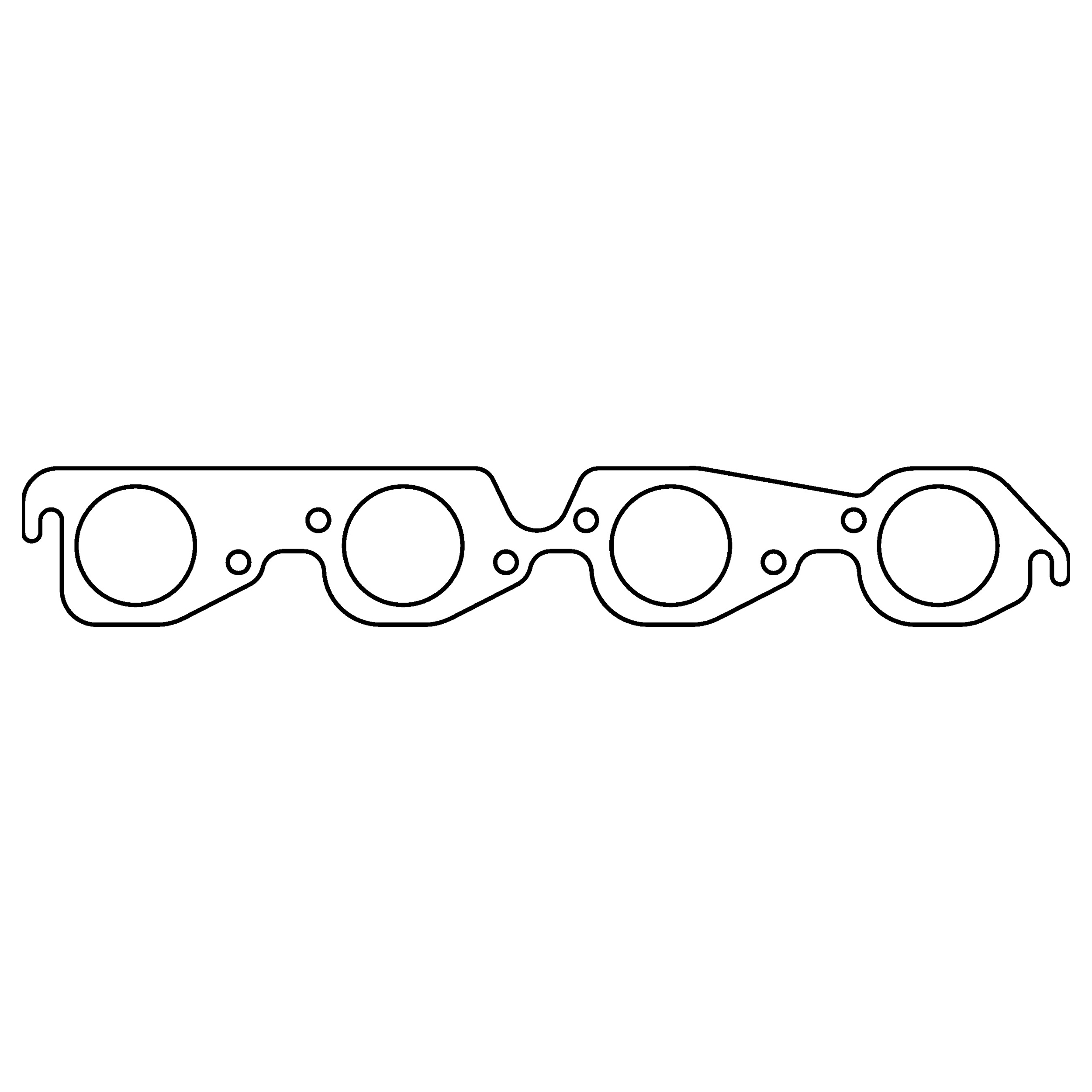 Cometic C5996-064 - Chevy Mark-IV-GM Gen-V/VI Big Block V8 .064in AM Exhaust Mani Gskt Set-2.130in Round Ports