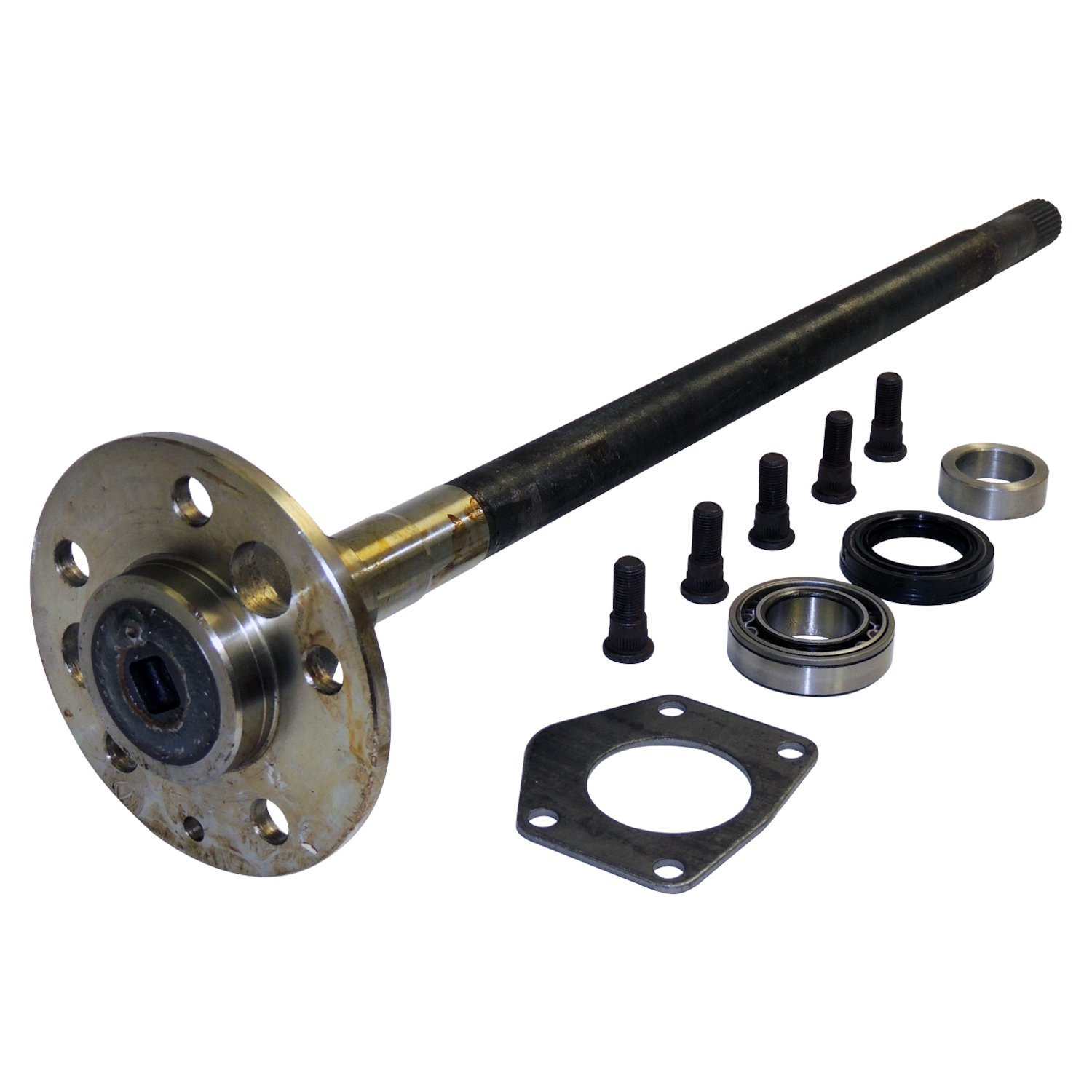 Crown Automotive Jeep Replacement 83502882 - Right Rear Axle Shaft Assembly for Select 84-89 Jeep XJ, MJ, YJ w/ D35 Rear Axle