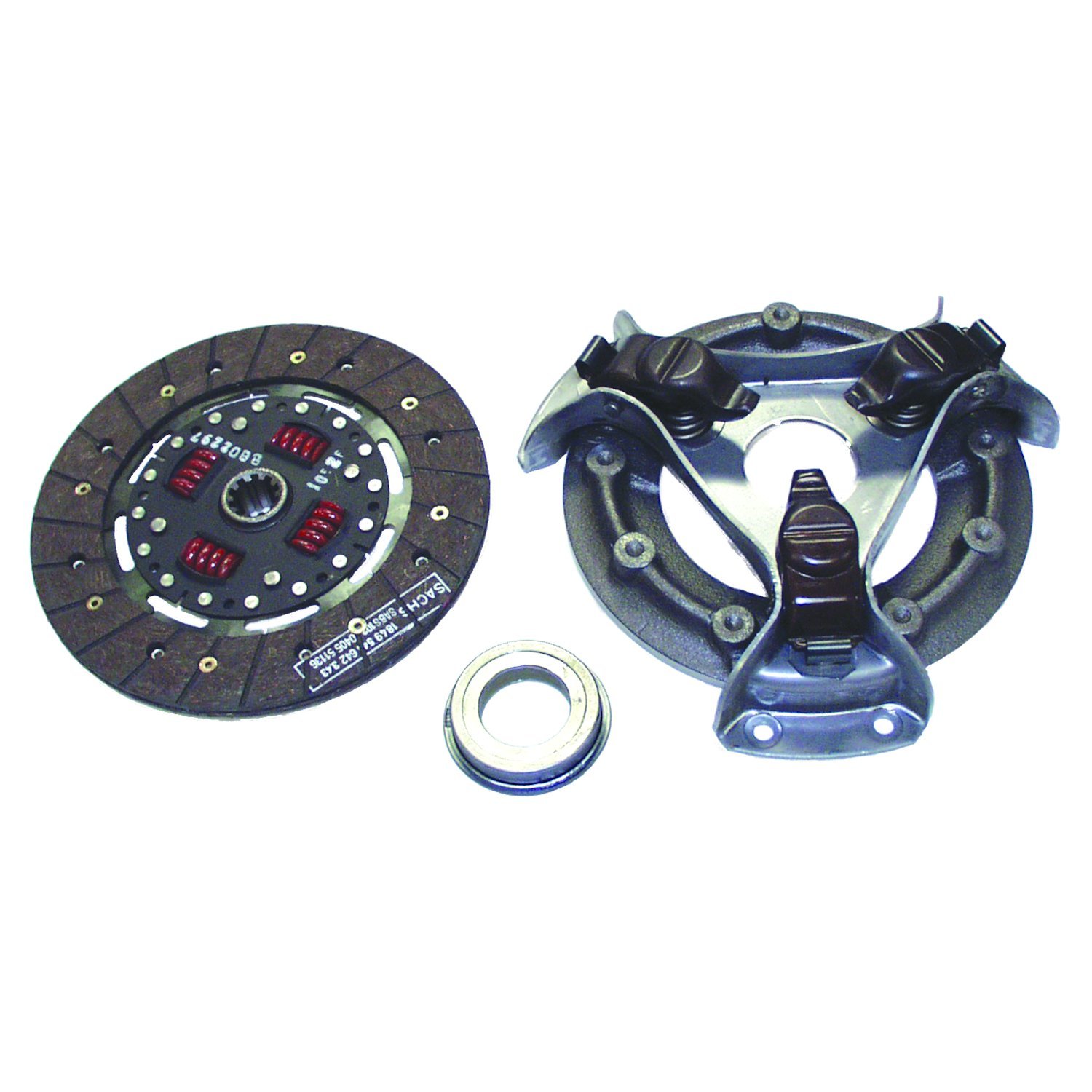 Crown Automotive Jeep Replacement 930731K - 4-Piece Clutch Kit for Jeep MB, M38, M38-A1, FC-150, 45-71 CJs w/ 4-134 Engines Crown Automotive Jeep Replacement 930731K - 4-Piece Clutch Kit for Jeep MB, M38, M38-A1, FC-150, 45-71 CJs w/ 4-134 Engines