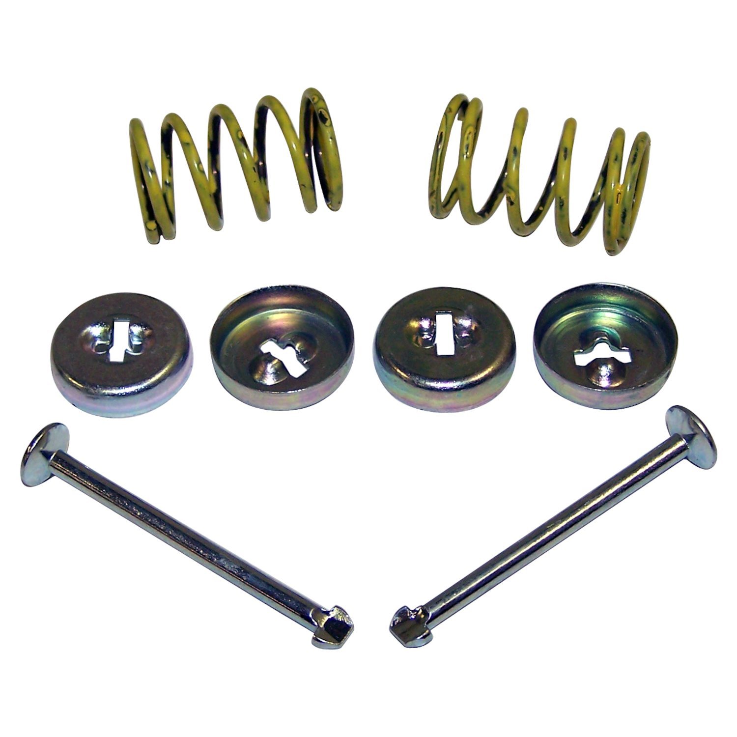 Crown Automotive Jeep Replacement J0120239 - Brake Shoe Hold Down Kit for Jeep 1953-68 CJs, 1952-63 M38-A1 w/ 9" Brakes