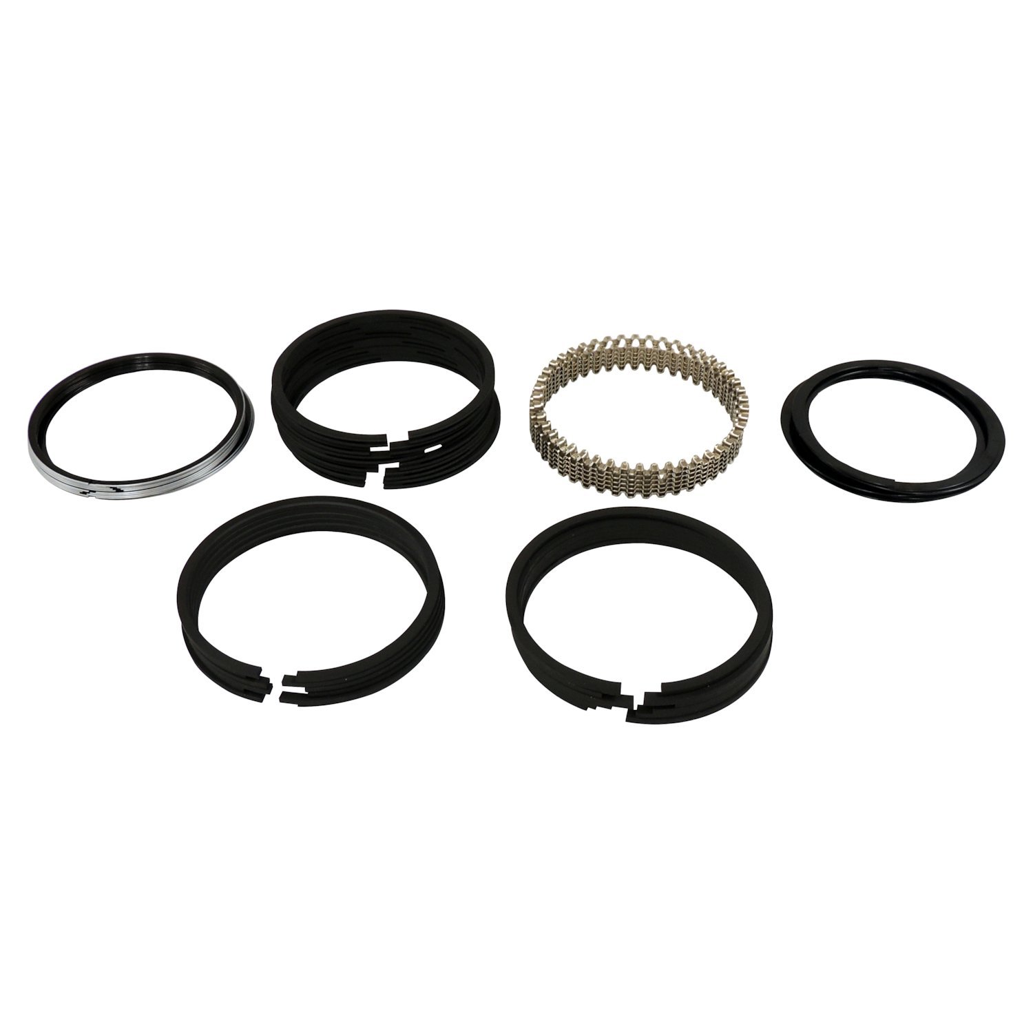 Crown Automotive Jeep Replacement J0916688 - Standard Piston Ring Set for Misc. 54-64 Jeep Willys Models w/ 3.7L (6-226) Eng