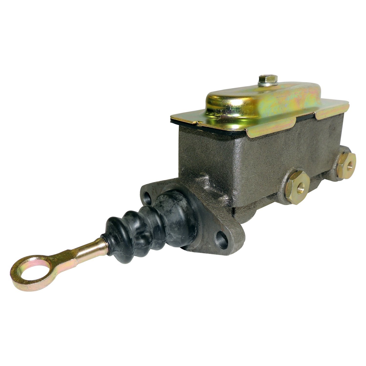 Crown Automotive Jeep Replacement J0945556 - Dual Reservoir Brake Master Cylinder for 1966-1971 CJ-5, CJ-6 w/ 10" Brakes