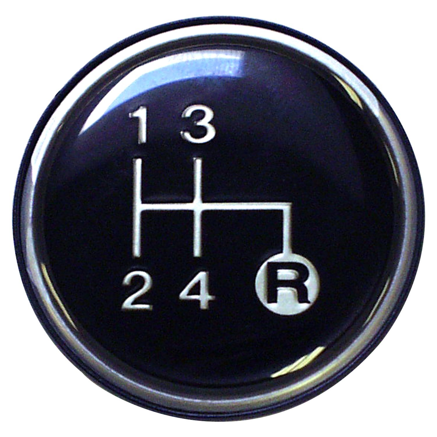 Crown Automotive Jeep Replacement J3241067 - 4-Speed Shift Knob Insert for 80-86 Jeep CJ, SJ, J-Series, XJ w/ T4, T170 Trans Crown Automotive Jeep Replacement J3241067 - 4-Speed Shift Knob Insert for 80-86 Jeep CJ, SJ, J-Series, XJ w/ T4, T170 Trans