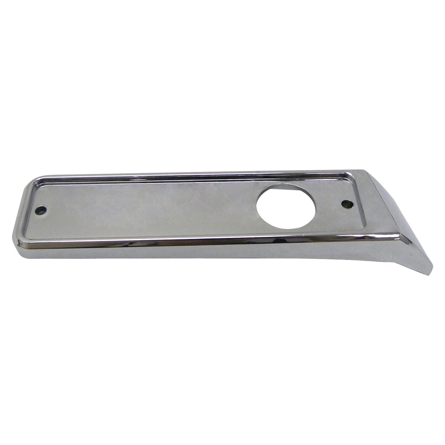 Crown Automotive Jeep Replacement J5465791 - Left Front Chrome Side Marker Lamp Base for 1974-1991 Jeep SJ, J-Series