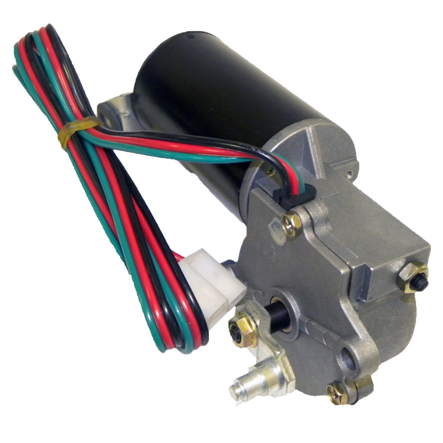 Crown Automotive Jeep Replacement J5453956 - Front Wiper Motor for 1976-1983 Jeep CJ-5, CJ-7, CJ-8 w/ 3-Wire Plug Crown Automotive Jeep Replacement J5453956 - Front Wiper Motor for 1976-1983 Jeep CJ-5, CJ-7, CJ-8 w/ 3-Wire Plug