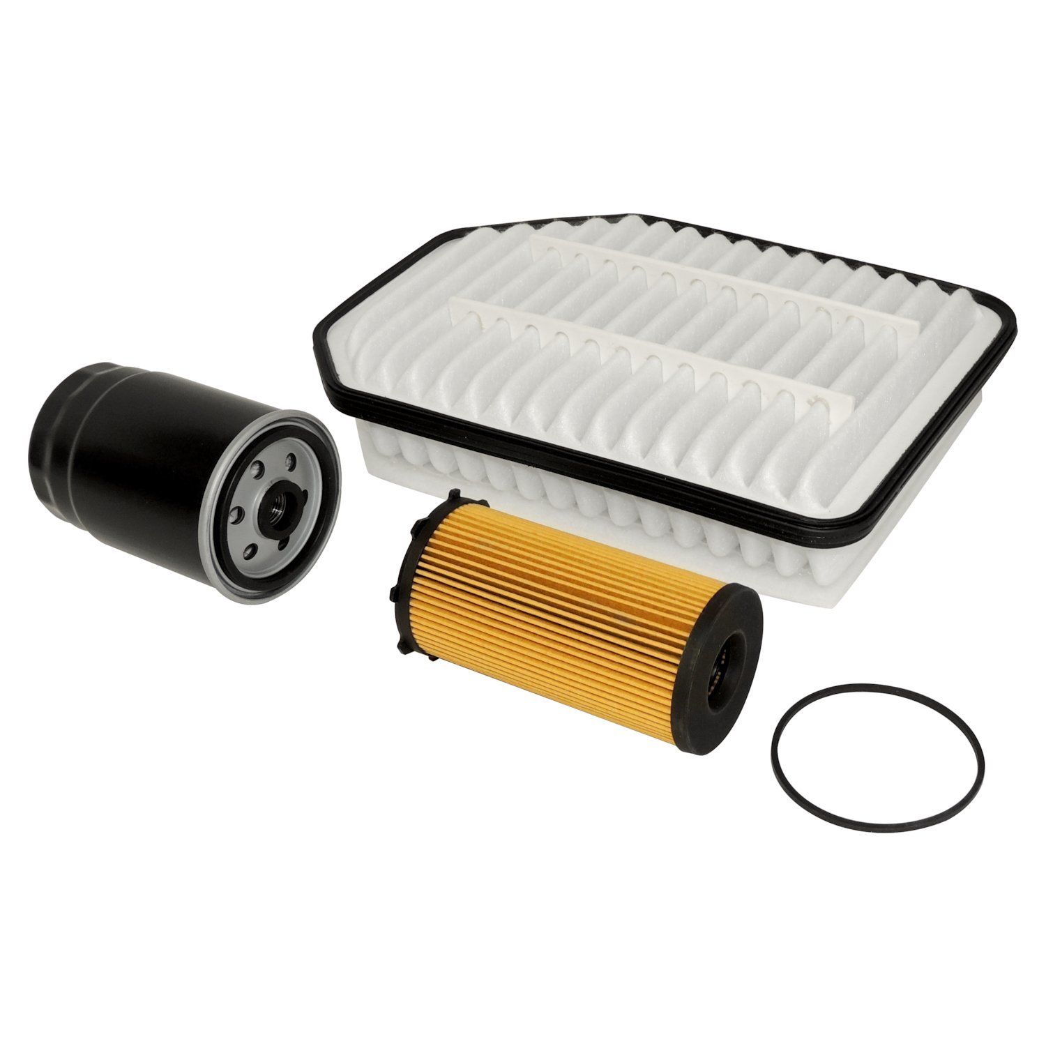 Crown Automotive Jeep Replacement MFK1 - Master Filter Kit for 2007-2018 Jeep JK Wrangler w/ 2.8L Diesel Engine Crown Automotive Jeep Replacement MFK1 - Master Filter Kit for 2007-2018 Jeep JK Wrangler w/ 2.8L Diesel Engine