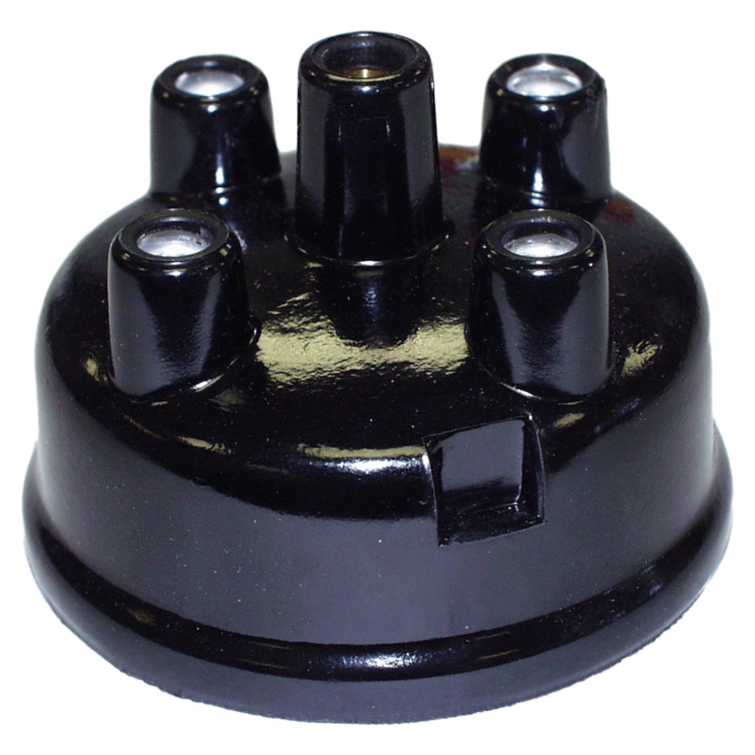 Crown Automotive Jeep Replacement JA009307 - Distributor Cap for 1945-71 Jeep CJ-2A, CJ-3A, CJ-3B, CJ-6, CJ-6 w/ 4-134 Eng