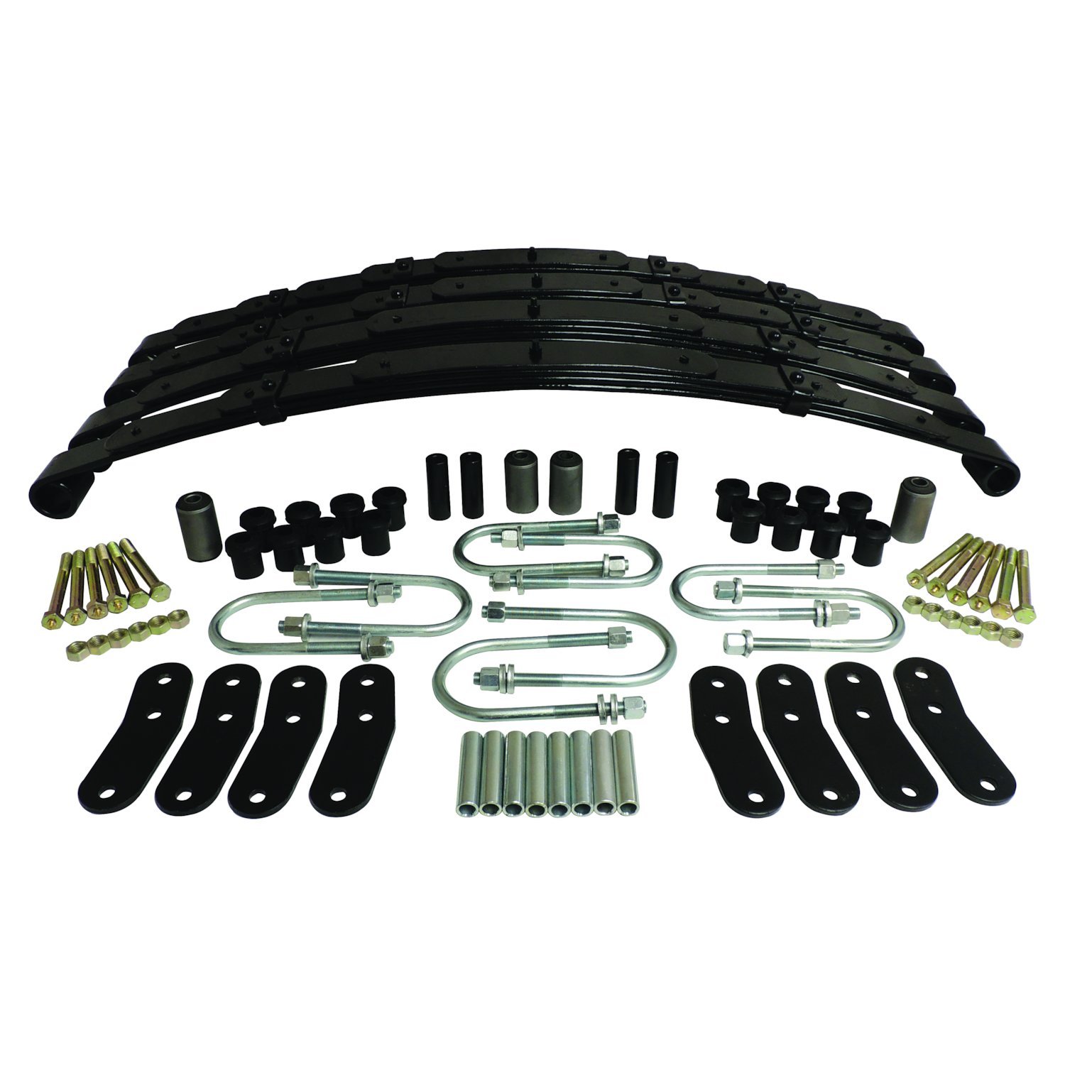 Crown Automotive Jeep Replacement LSK4 - Front & Rear Leaf Spring Kit for 1987-1995 YJ Wrangler, Provides 1-1.5" Lift