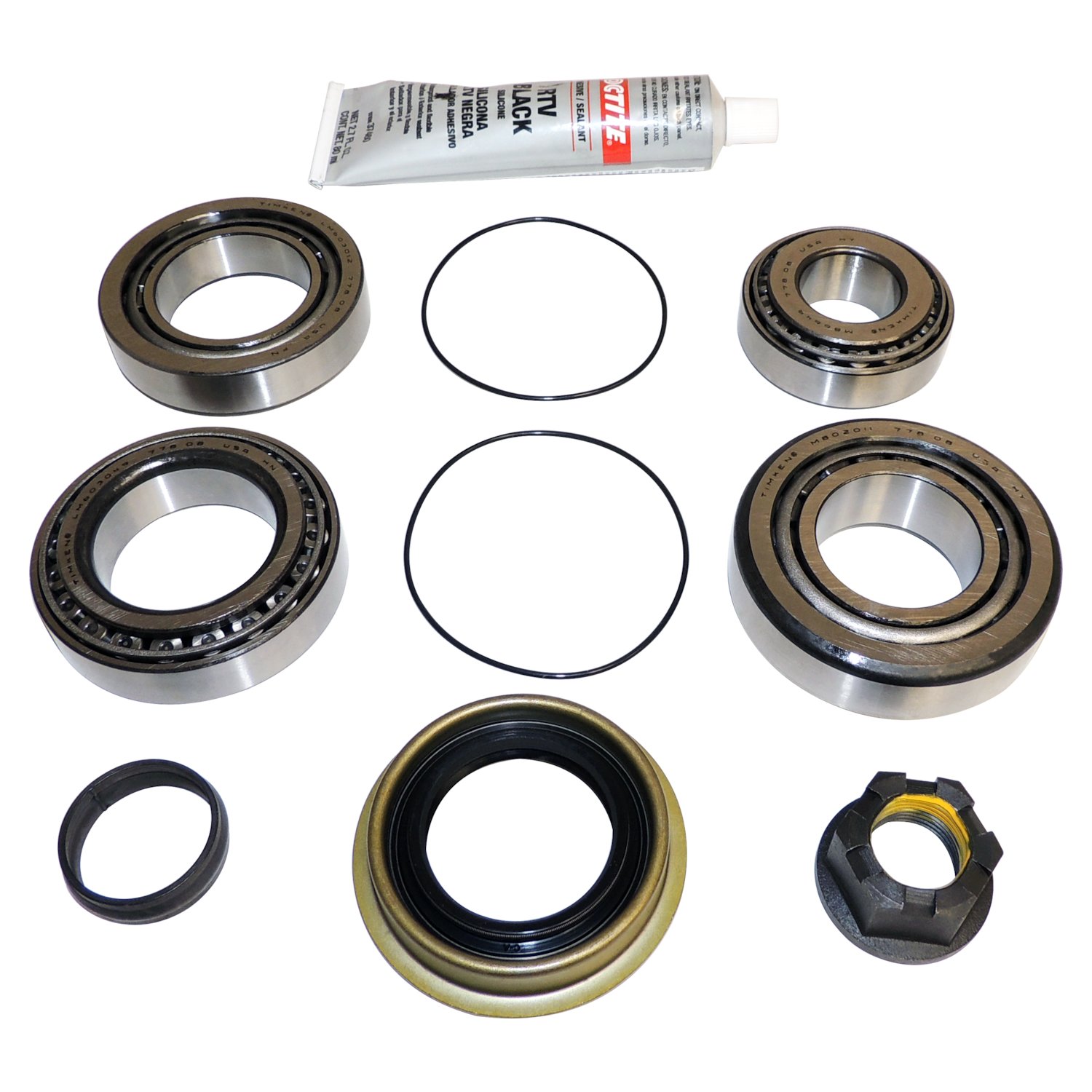 Crown Automotive Jeep Replacement WK825MASKIT - Differential Overhaul Kit 05-10 Jeep WK or XK Models w/ Chrysler 8.25" Rear Axle