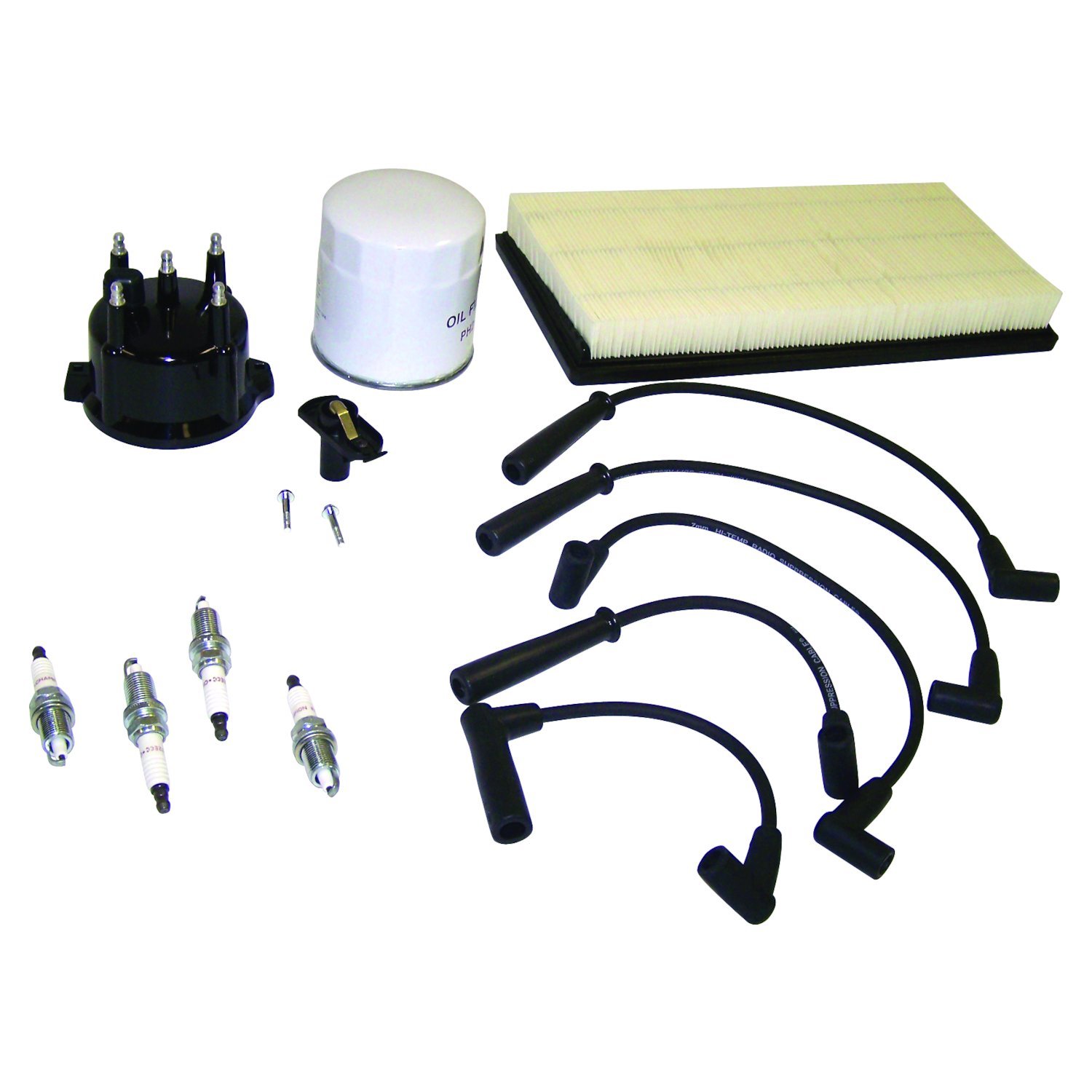 Crown Automotive Jeep Replacement TK22 - Tune Up Kit for 1999-2000 Jeep XJ Cherokee w/ 2.5L Engine