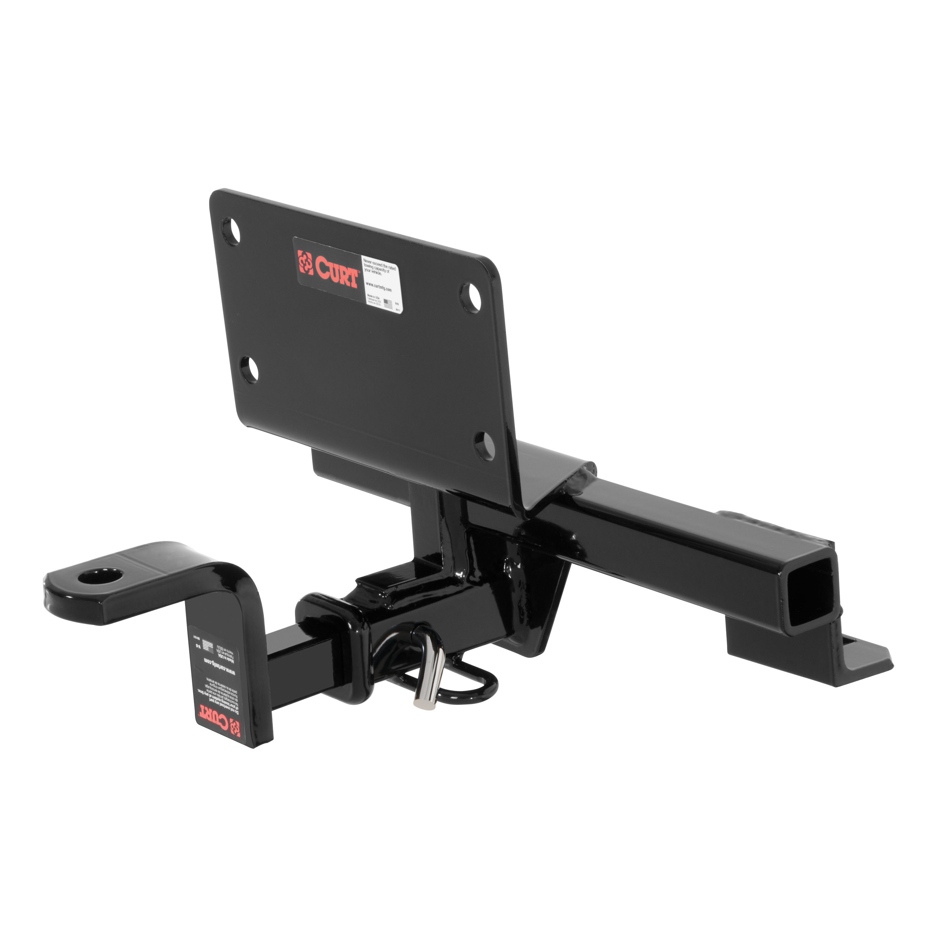 CURT 114993 - Class 1 Trailer Hitch, 1-1/4" Ball Mount, Select Infiniti G25, G35, G37
